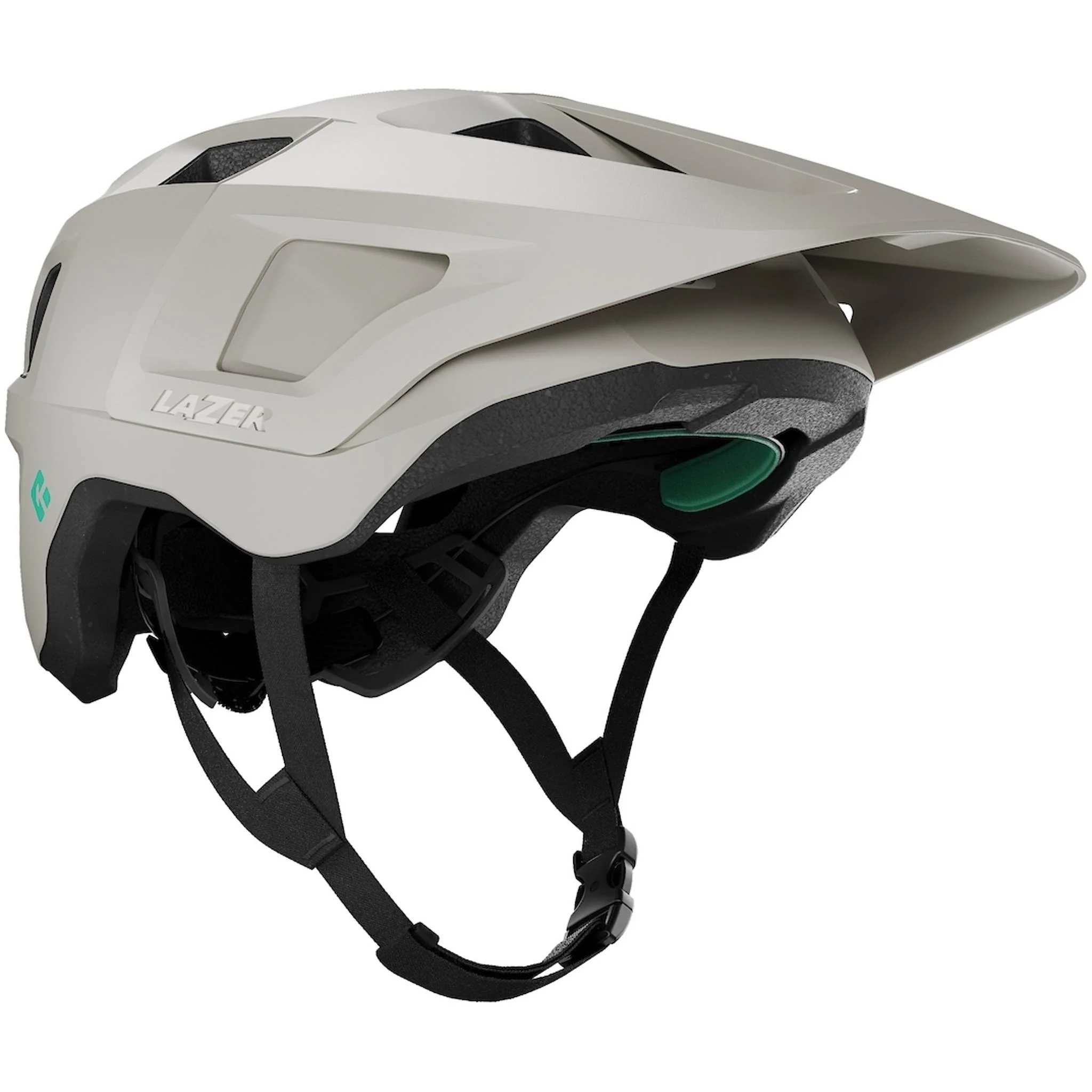 Lazer Lupo Kineticore MTB Helmet Matte White/Stone - Image 6