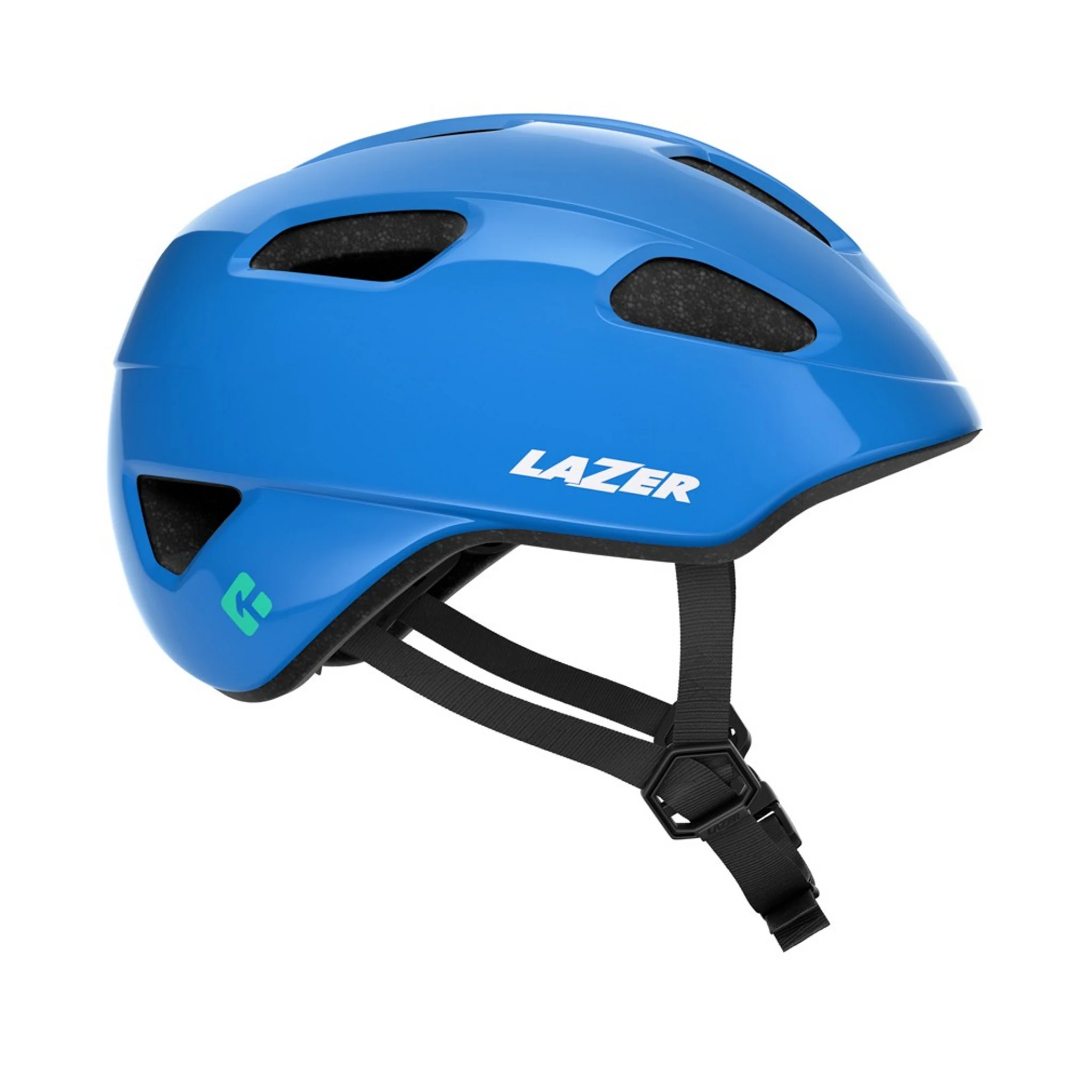 Lazer Nutz Kineticore Kid's Helmet Blue - Image 3