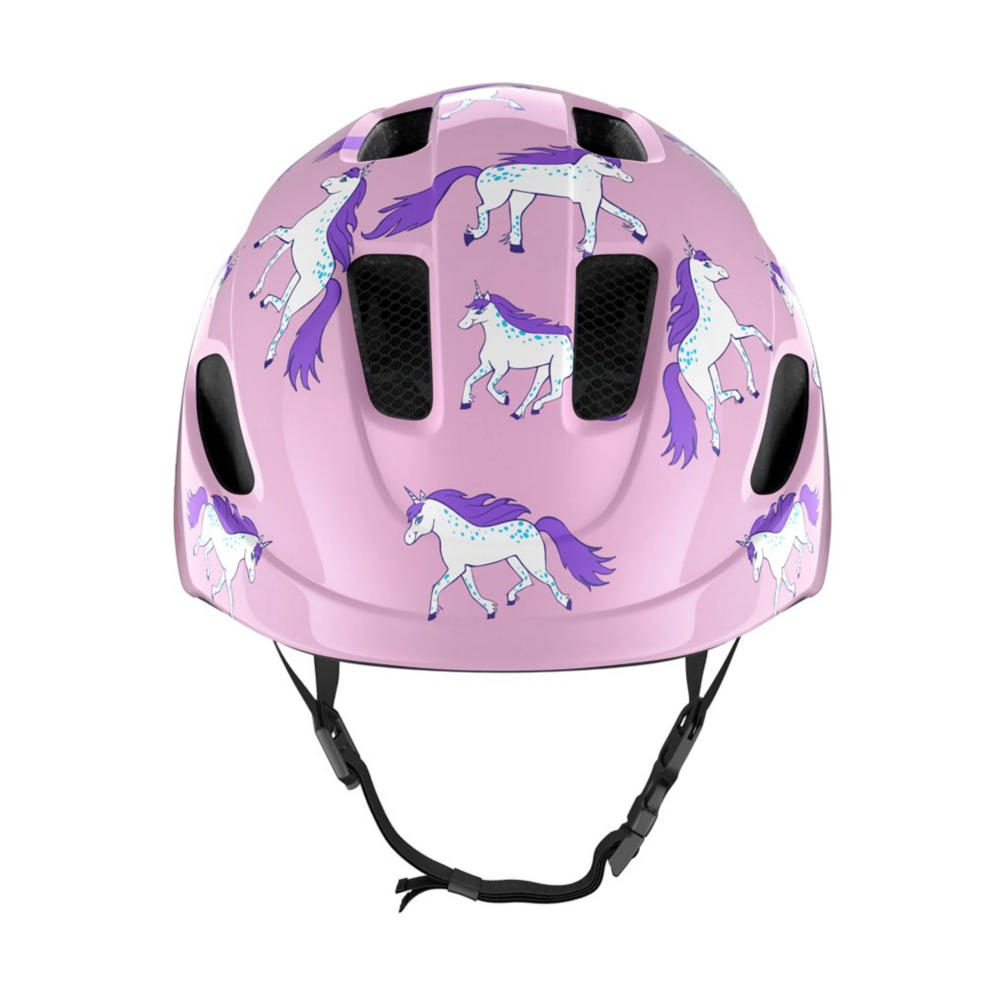 Lazer Nutz Kineticore Kid's Helmet Pink Unicorns - Image 3