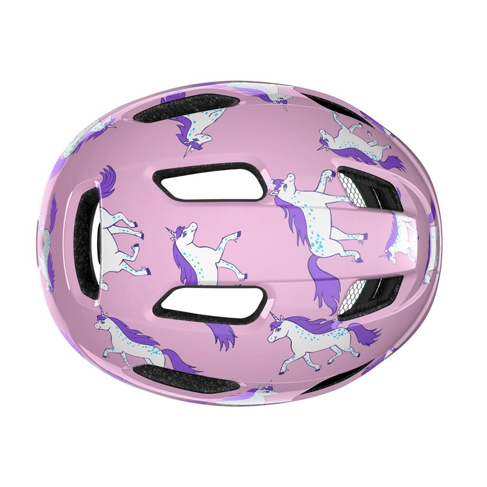 Lazer Nutz Kineticore Kid's Helmet Pink Unicorns - Image 5