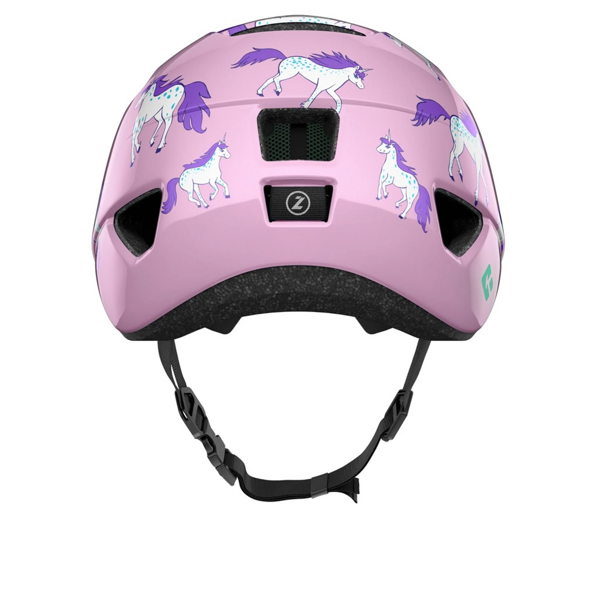 Lazer Nutz Kineticore Kid's Helmet Pink Unicorns - Image 6