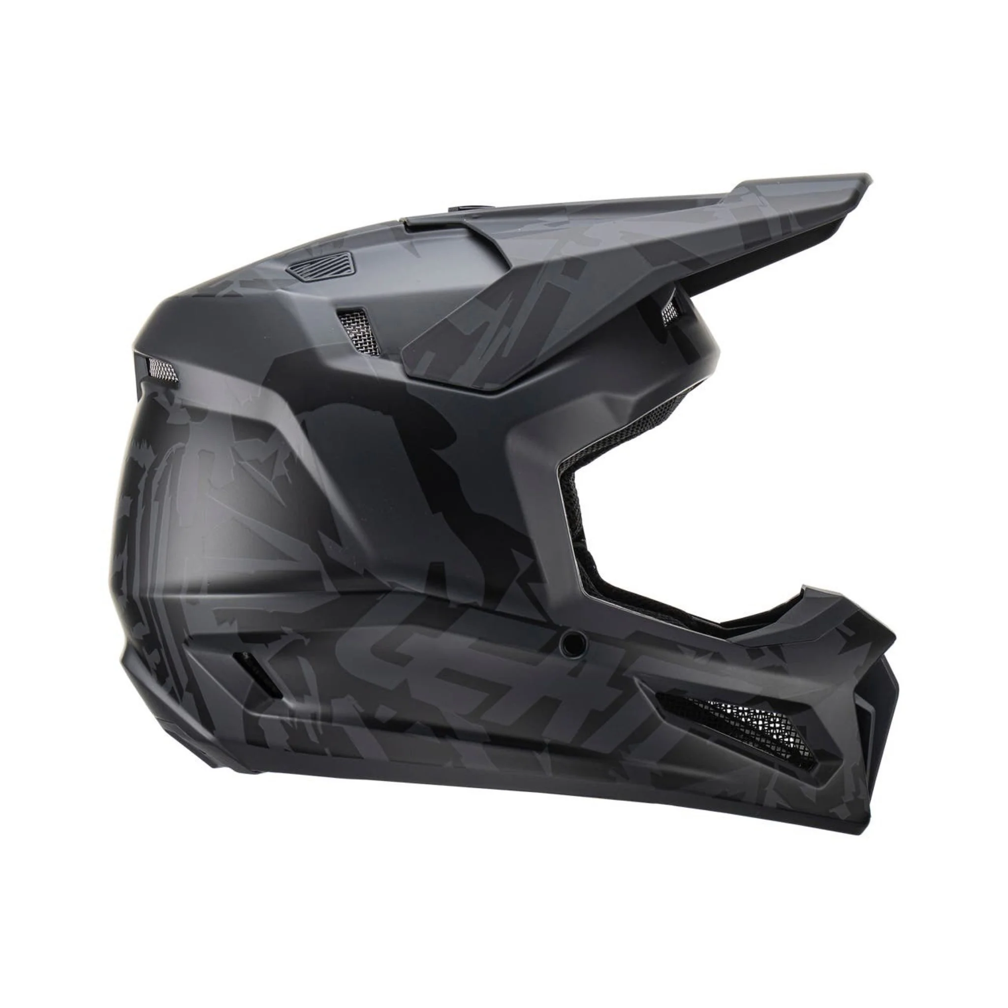 Leatt 3.5 Full Face Helmet with Goggles Stealth - Image 3
