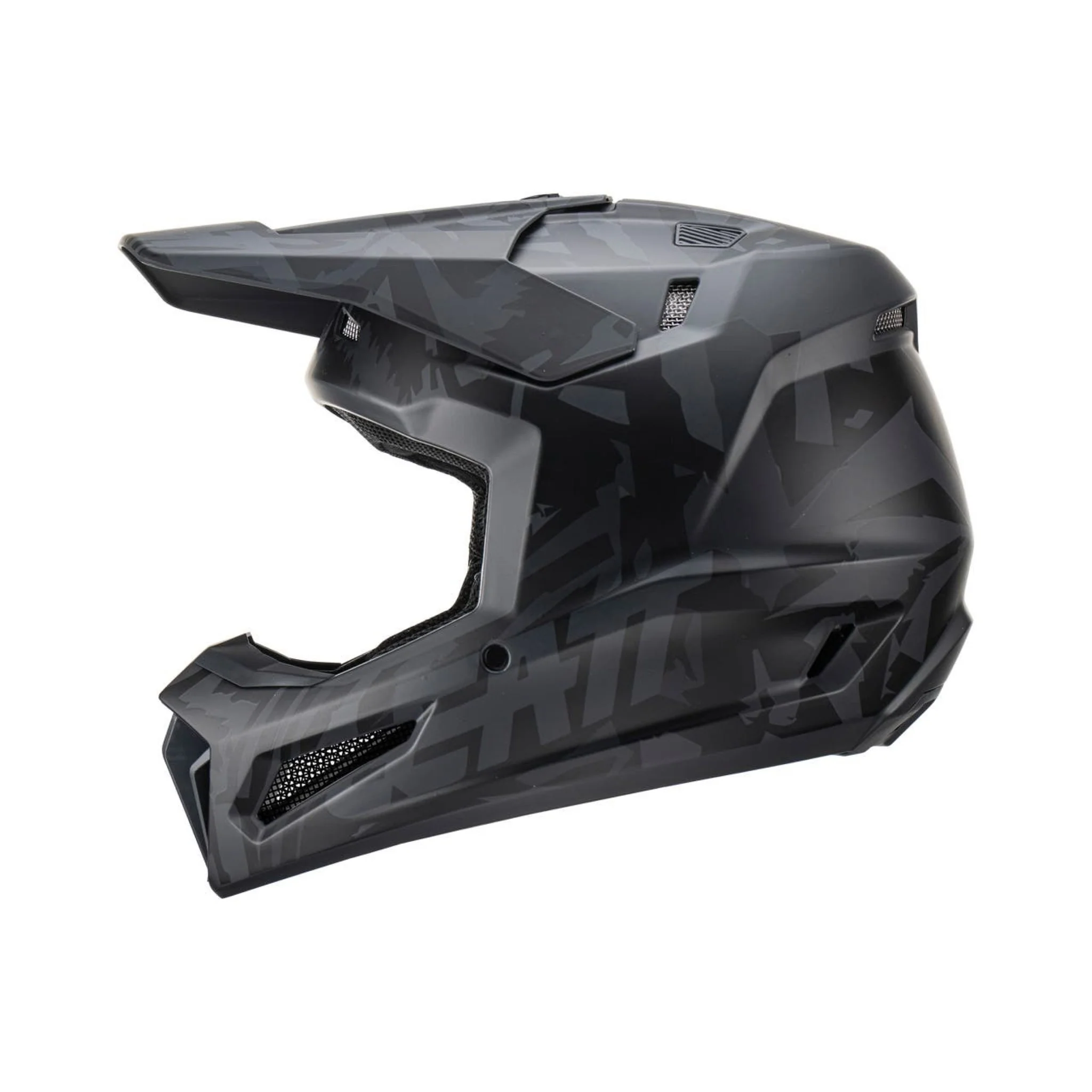 Leatt 3.5 Full Face Helmet with Goggles Stealth - Image 4