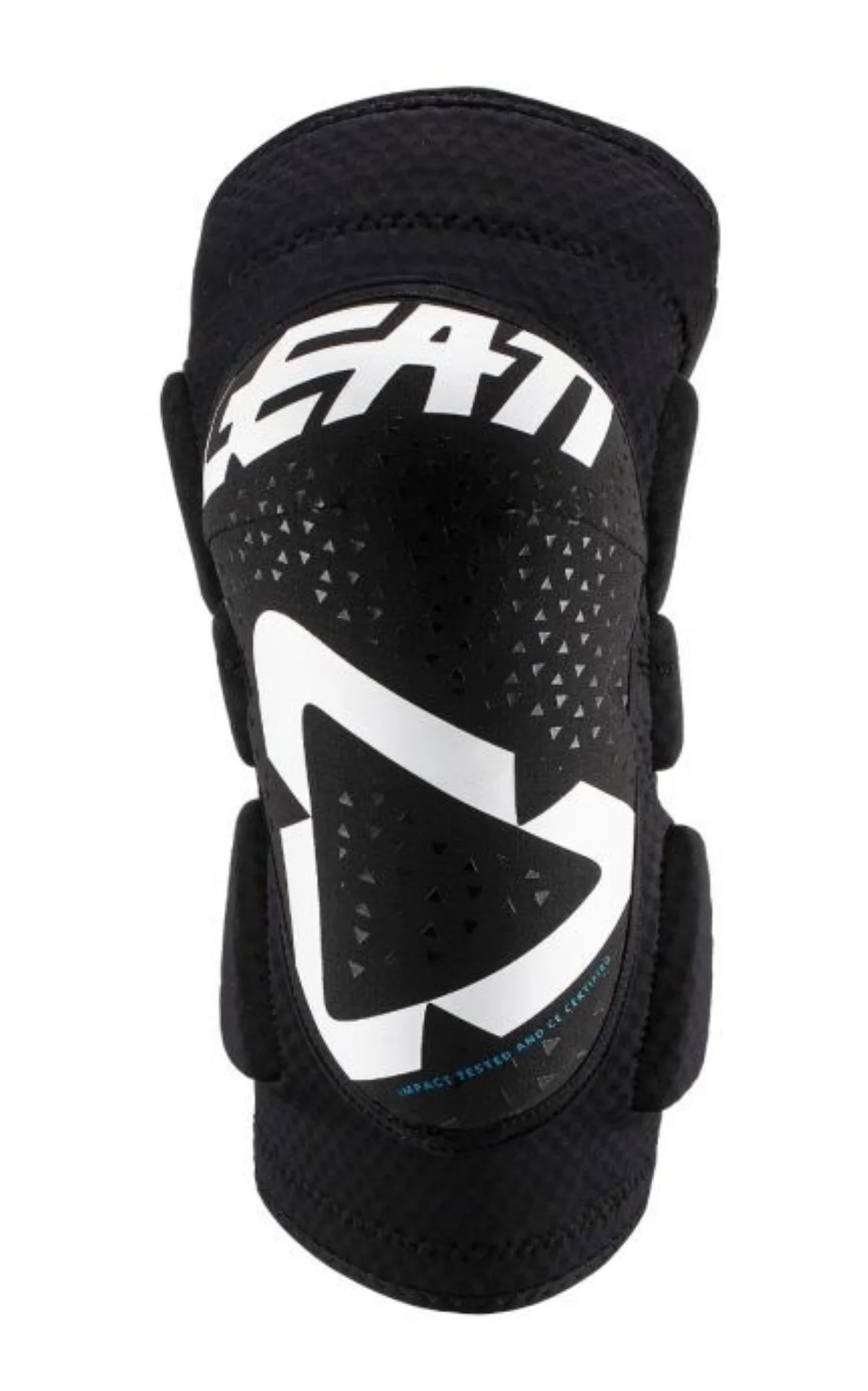 LEATT 3DF 5.0 Junior Knee Guards White/Black - Image 2