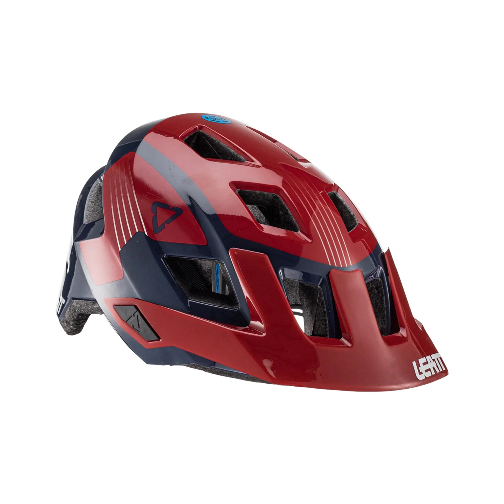 LEATT Junior Helmet MTB All-Mountain 1.0 V22 Chilli XS - Image 5