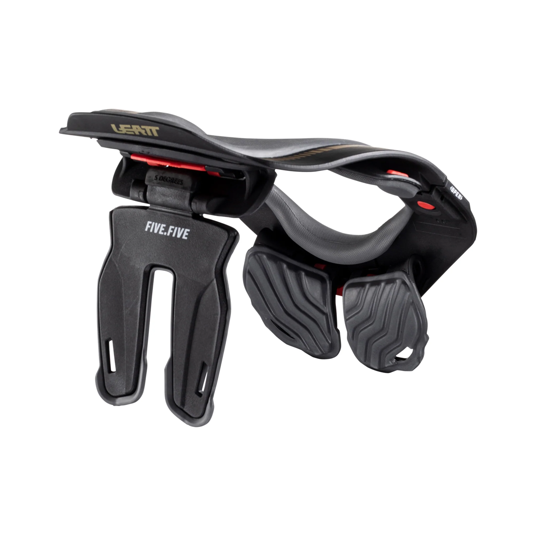 Leatt 5.5 Junior Neck Brace Stealth Black - Image 2