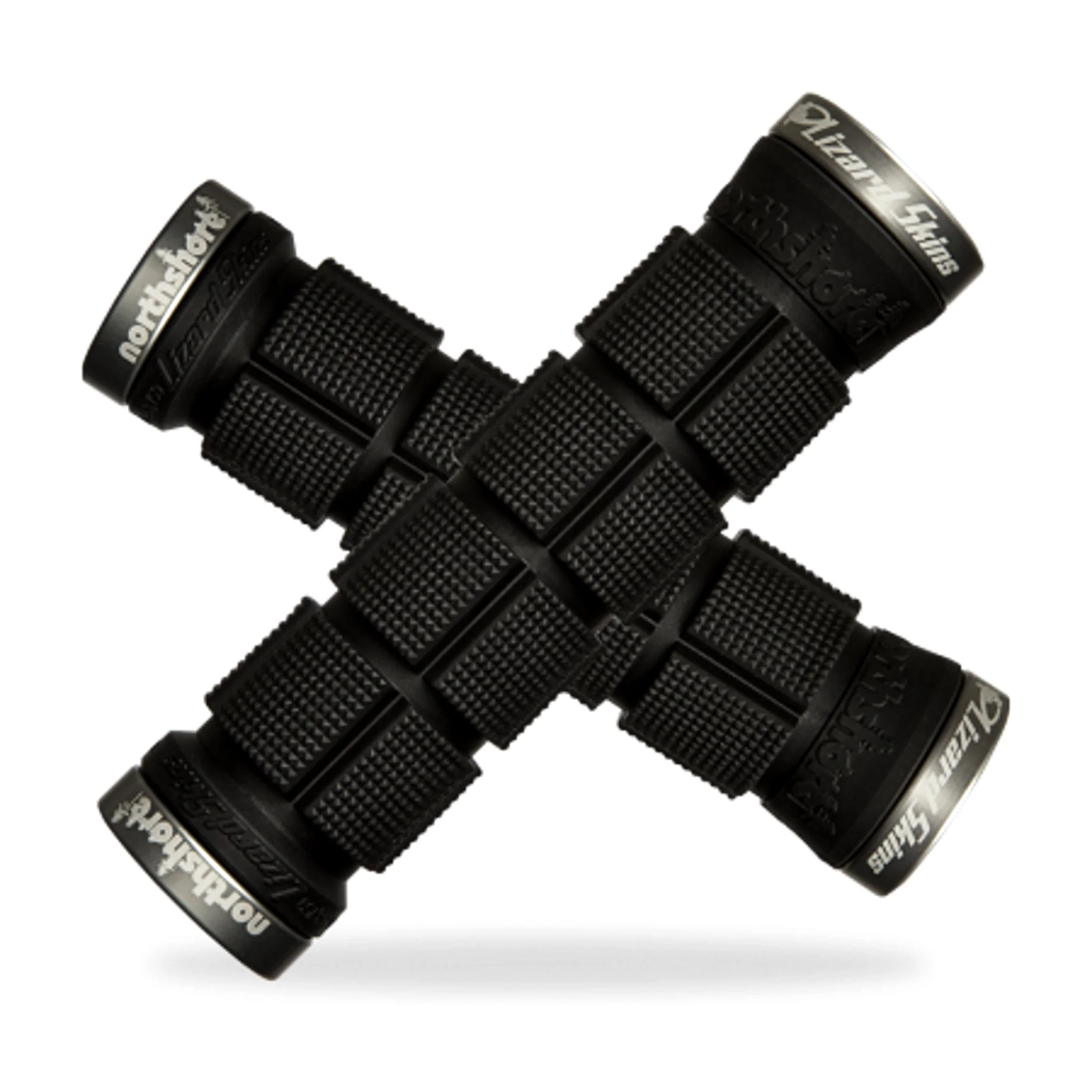 Lizard Skins Handlebar Grips Northshore Lock-On Black - Image 2