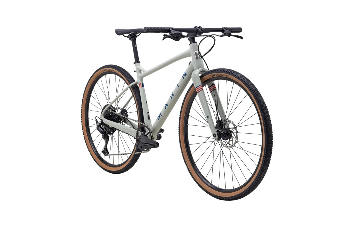 Marin DSX 1 Hybrid Bike Gloss Grey/Blue - Image 2