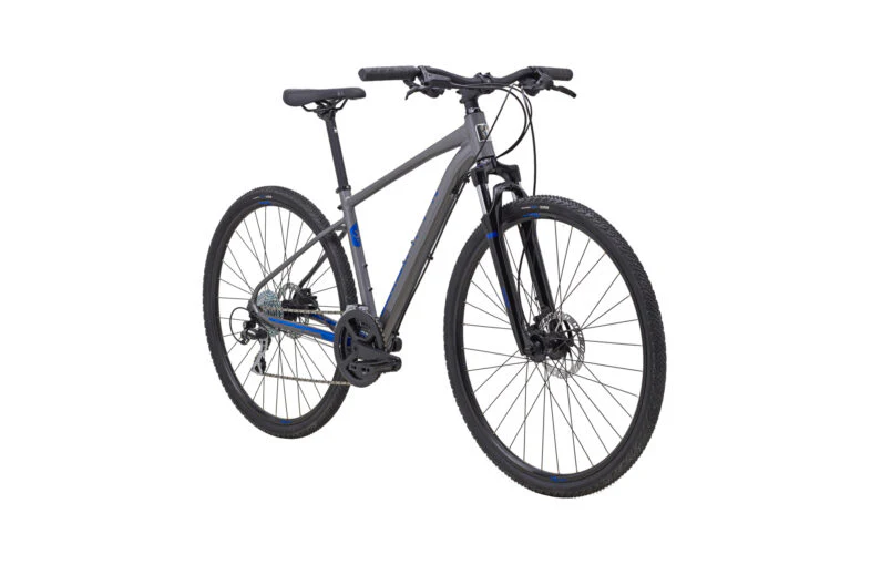 Marin San Rafael DS2 Hybrid Bike Grey/Blue - Image 2