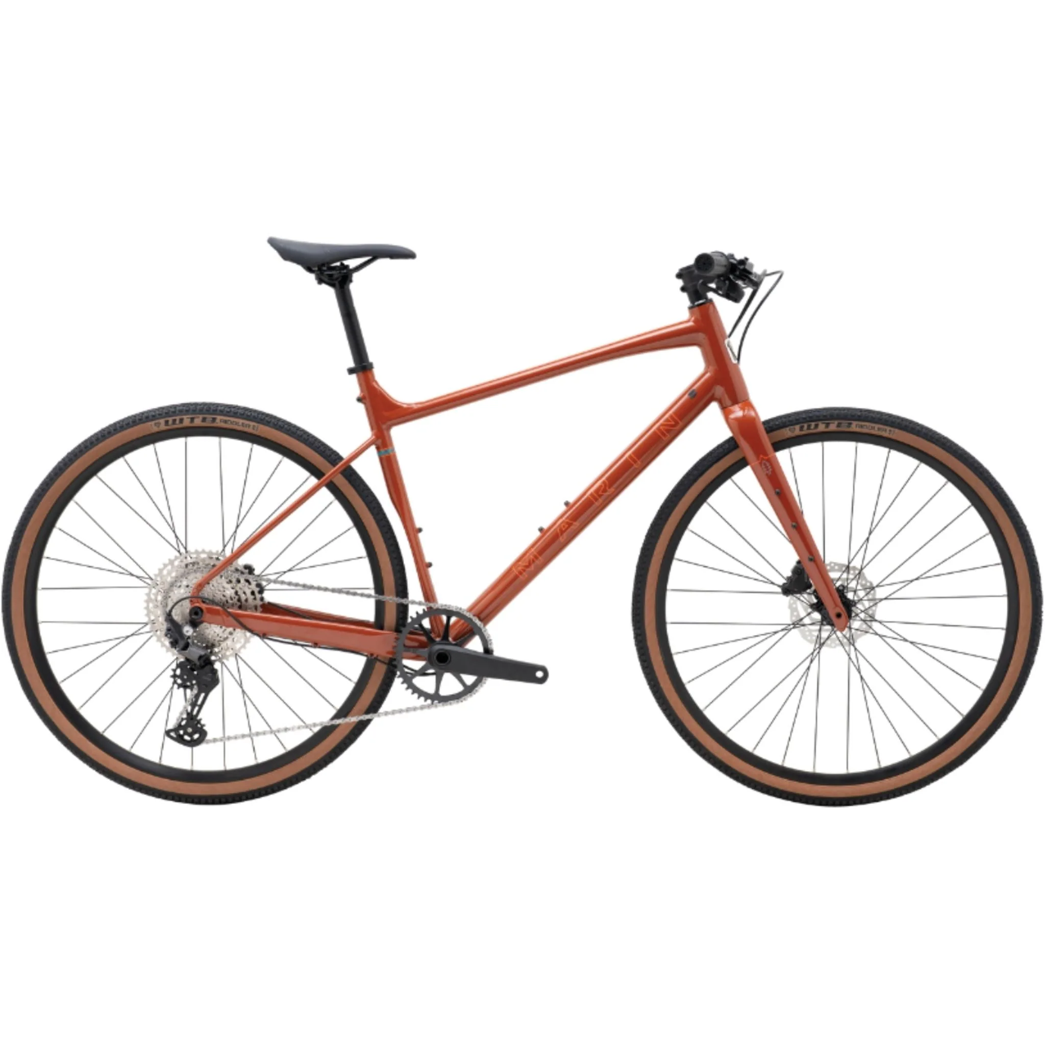 Marin DSX 2 Flat Bar Gravel Bike Dark Clay/Blue
