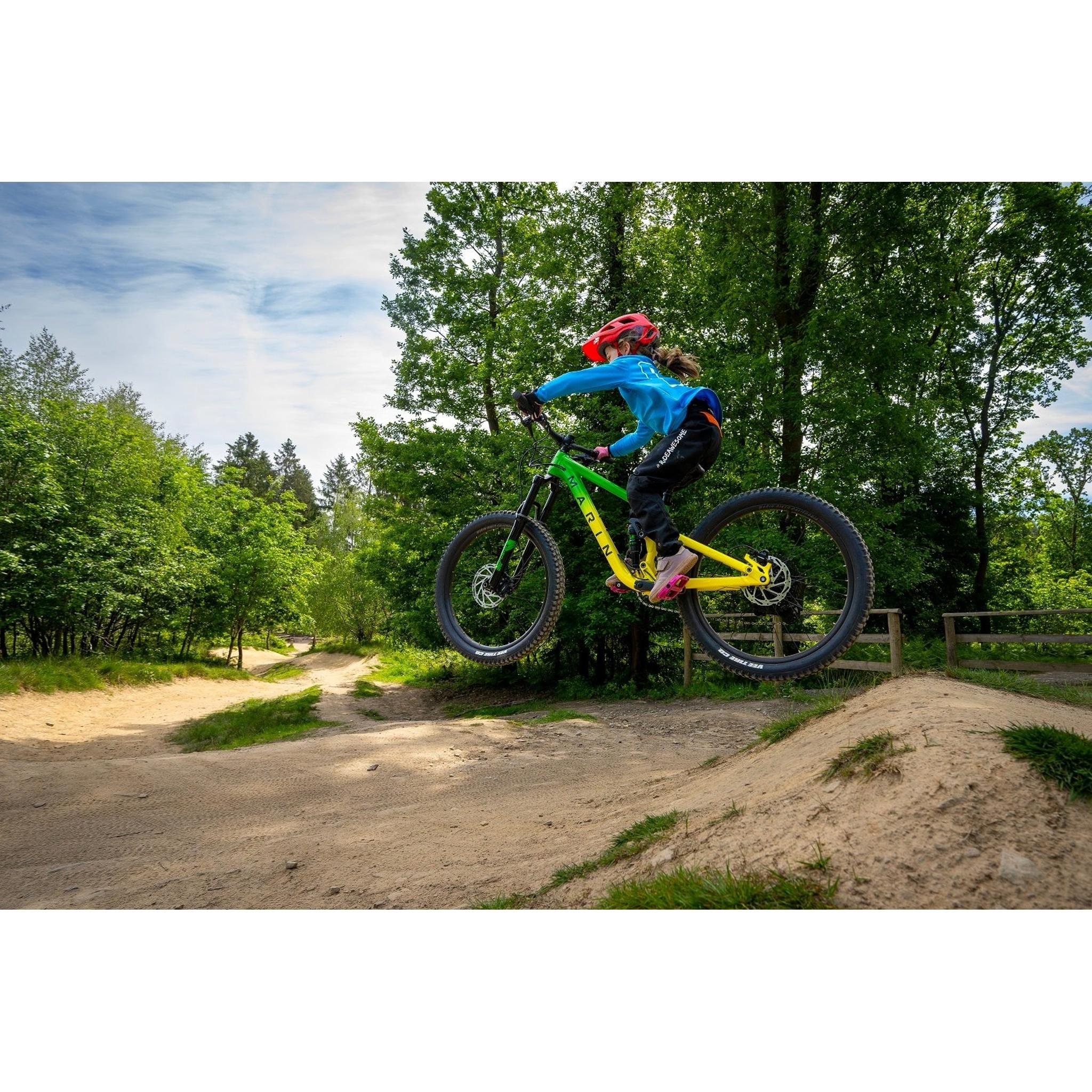 Marin Rift Zone 26" Kids Trail Bike Green/Yellow Fade - Image 3