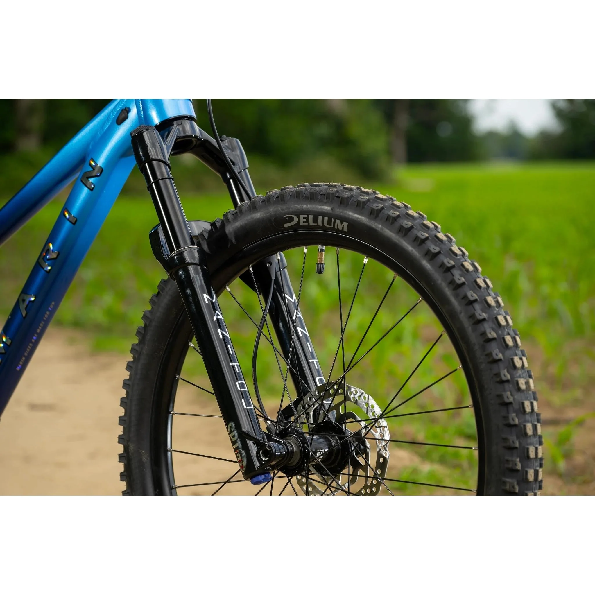 Marin San Quentin 24" Kids Mountain Bike Blue - Image 4