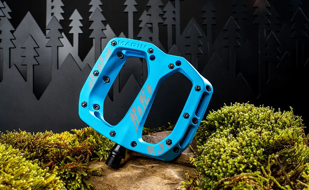 Marin Oso Flat Pedal - Blue - Image 2