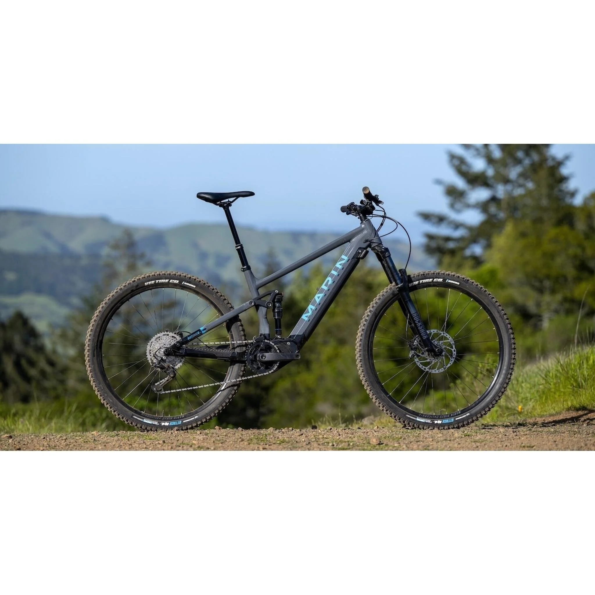 Marin Rift Zone E Electric Trail Bike Grey/Blue - Image 3