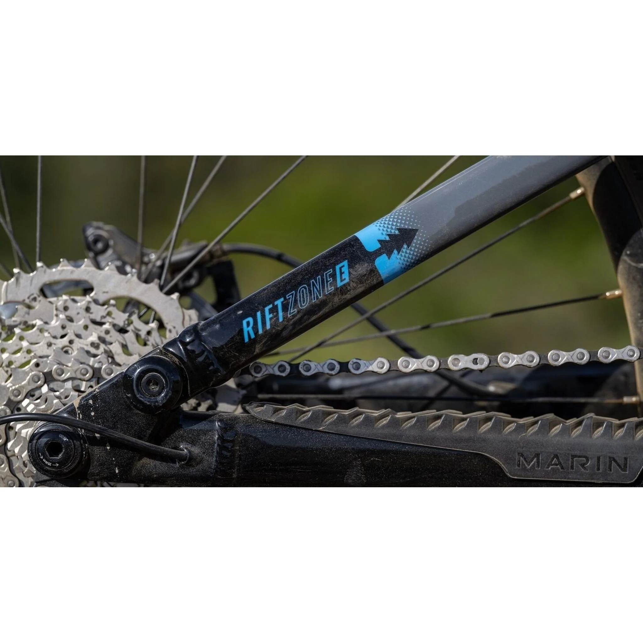 Marin Rift Zone E Electric Trail Bike Grey/Blue - Image 5