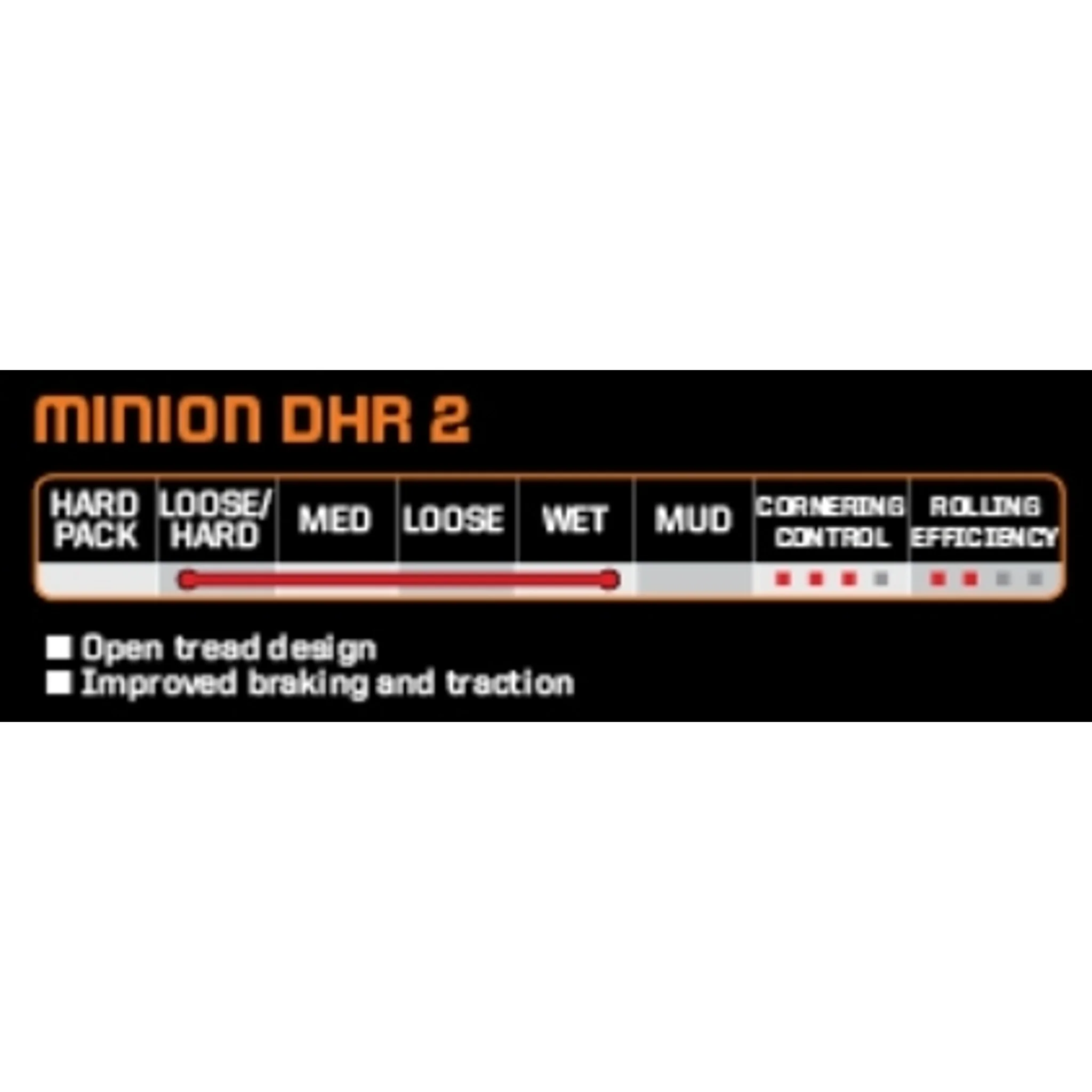 Maxxis Minion DHR II Tyre 27.5 x 2.30 3C/Exo/Tr Maxx Terra Foldable - Image 2