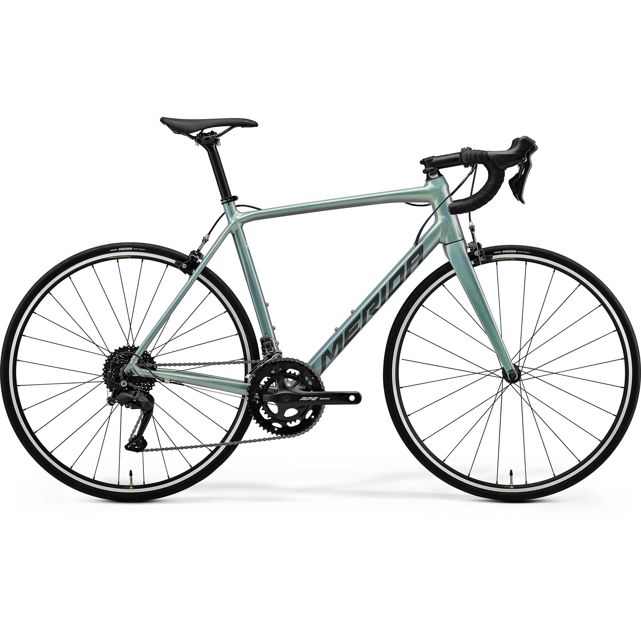 Merida Scultura Rim 100 Road Race Bike Blue/Green Clear Coat/Silver
