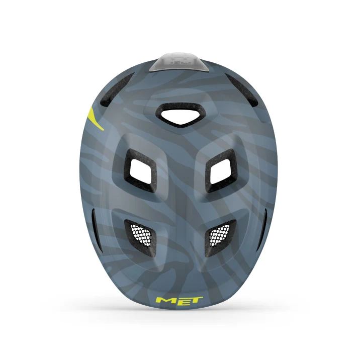 Met Hooray Kids Helmet Blue Zebra - Image 4