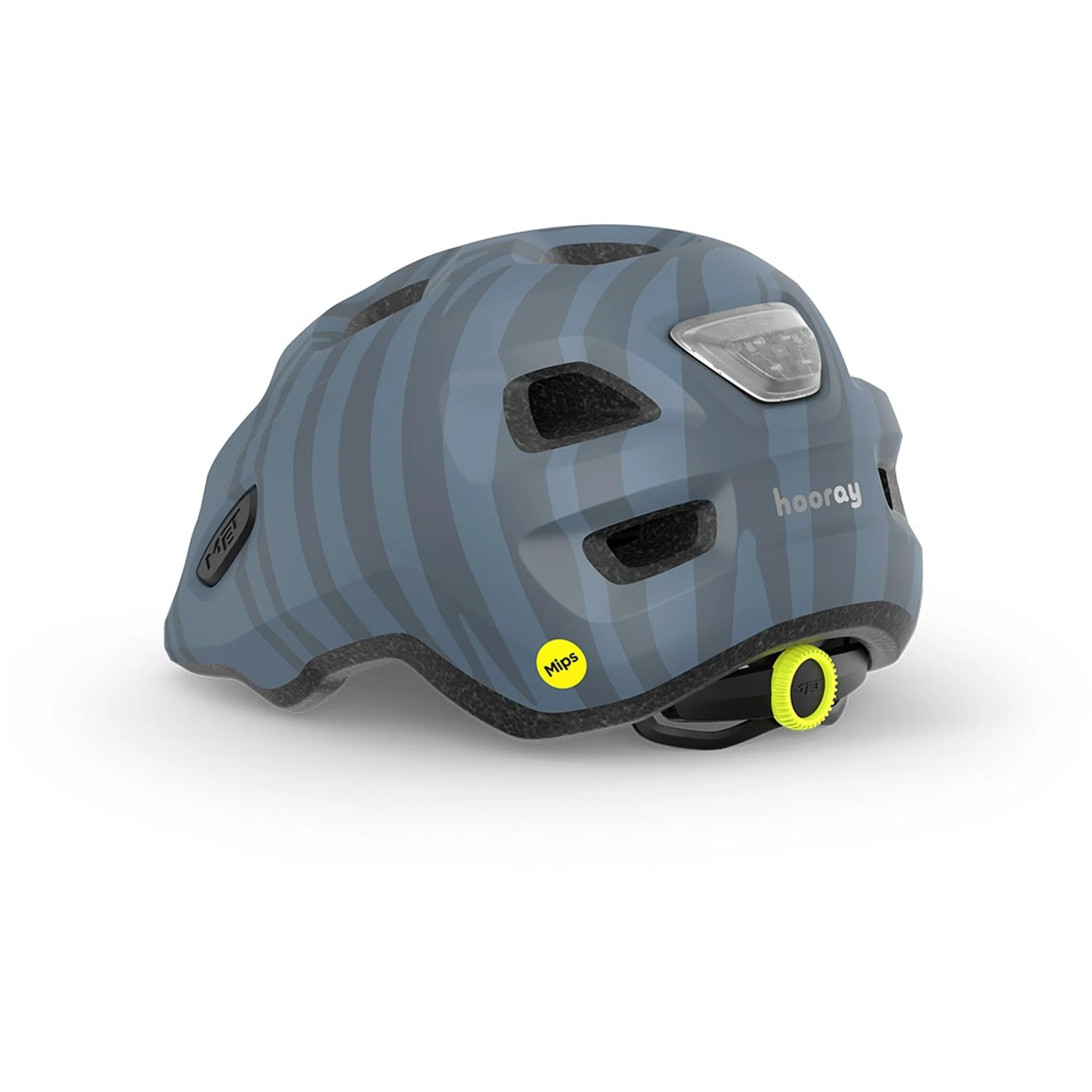 Met Hooray MIPS Kids Helmet Blue Zebra - Image 2