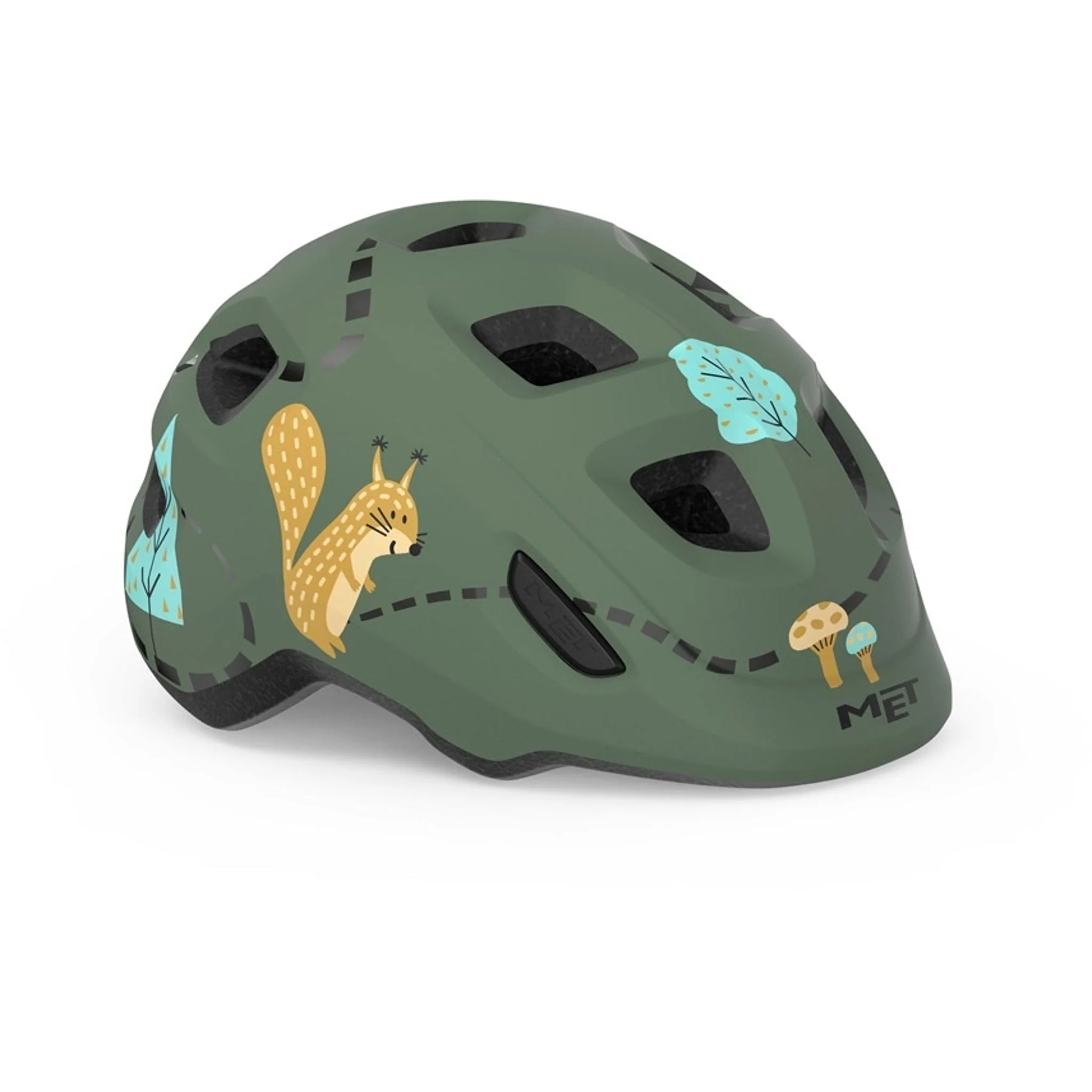 MET Hooray Kids Helmet Green Forest XS 46-52cm
