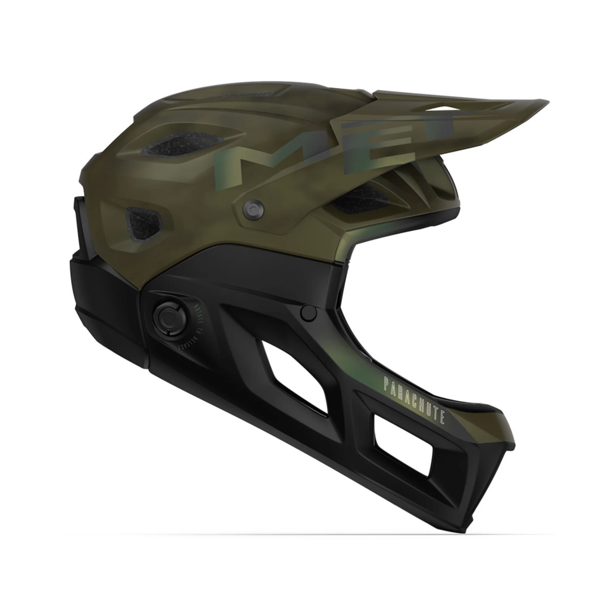 Met Parachute MCR MIPS Convertible Helmet Kiwi Iridescent - Image 3