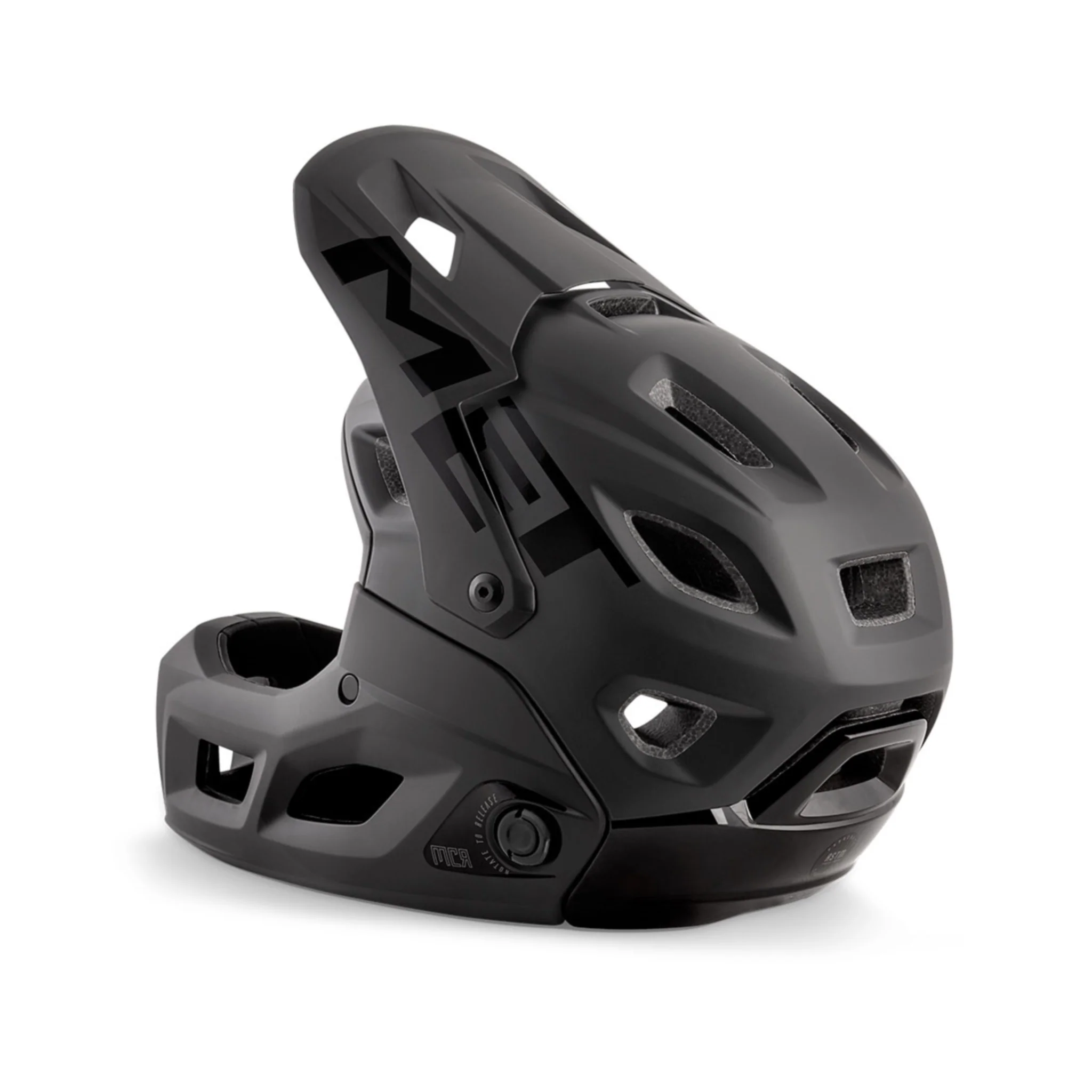 Met Parachute MCR MIPS Convertible Helmet Matt Black - Image 4