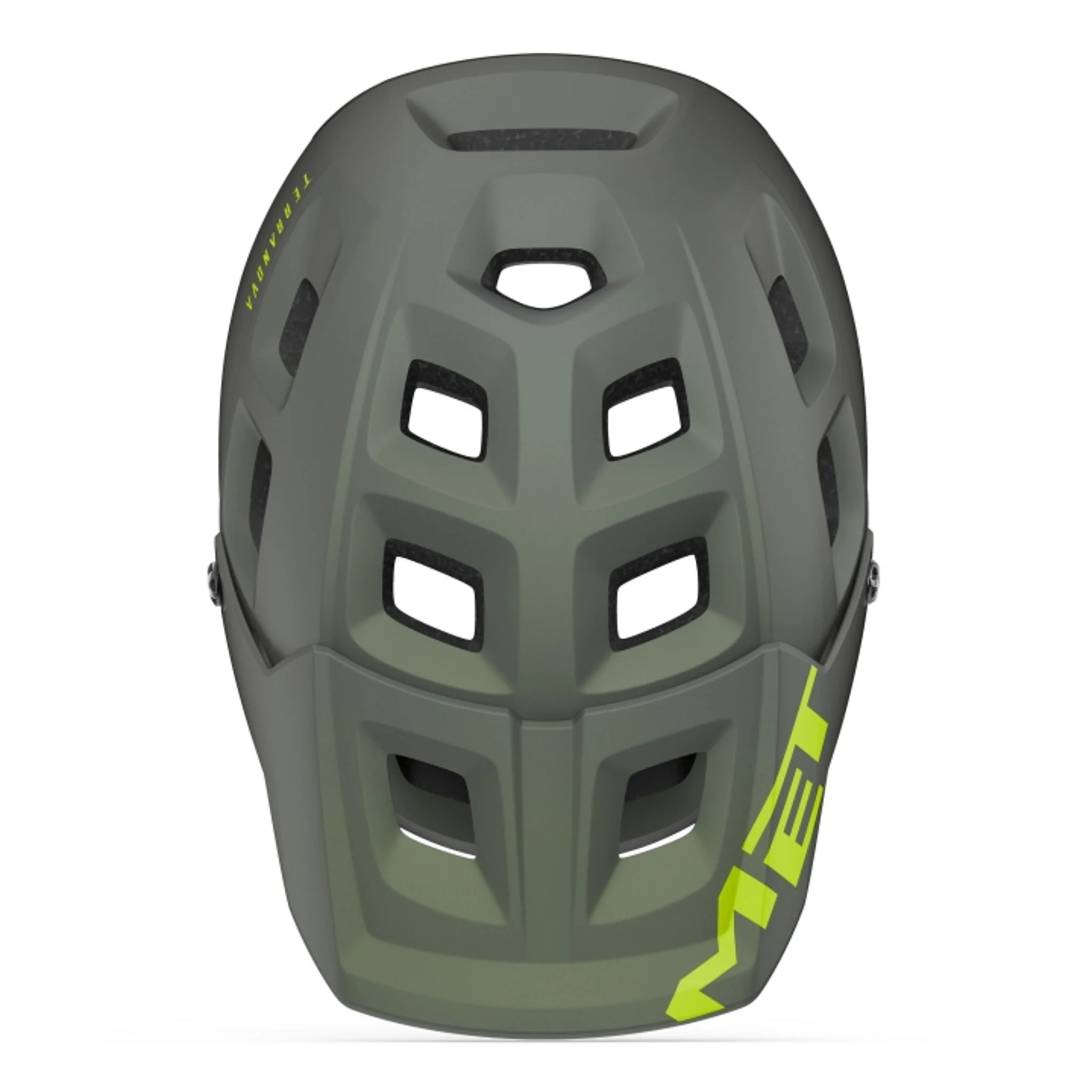Met Terranova MIPS Trail/E-Bike Helmet Grey/Lime - Image 5