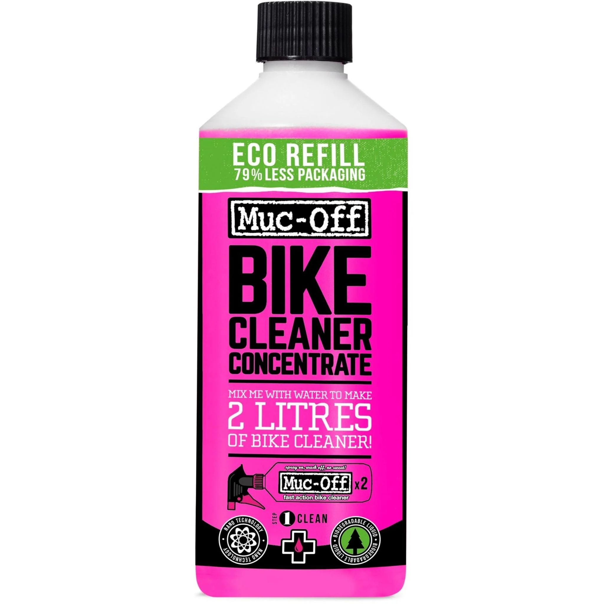 Muc-Off Nano Bike Cleaner Concentrate 500ml (makes 2L)