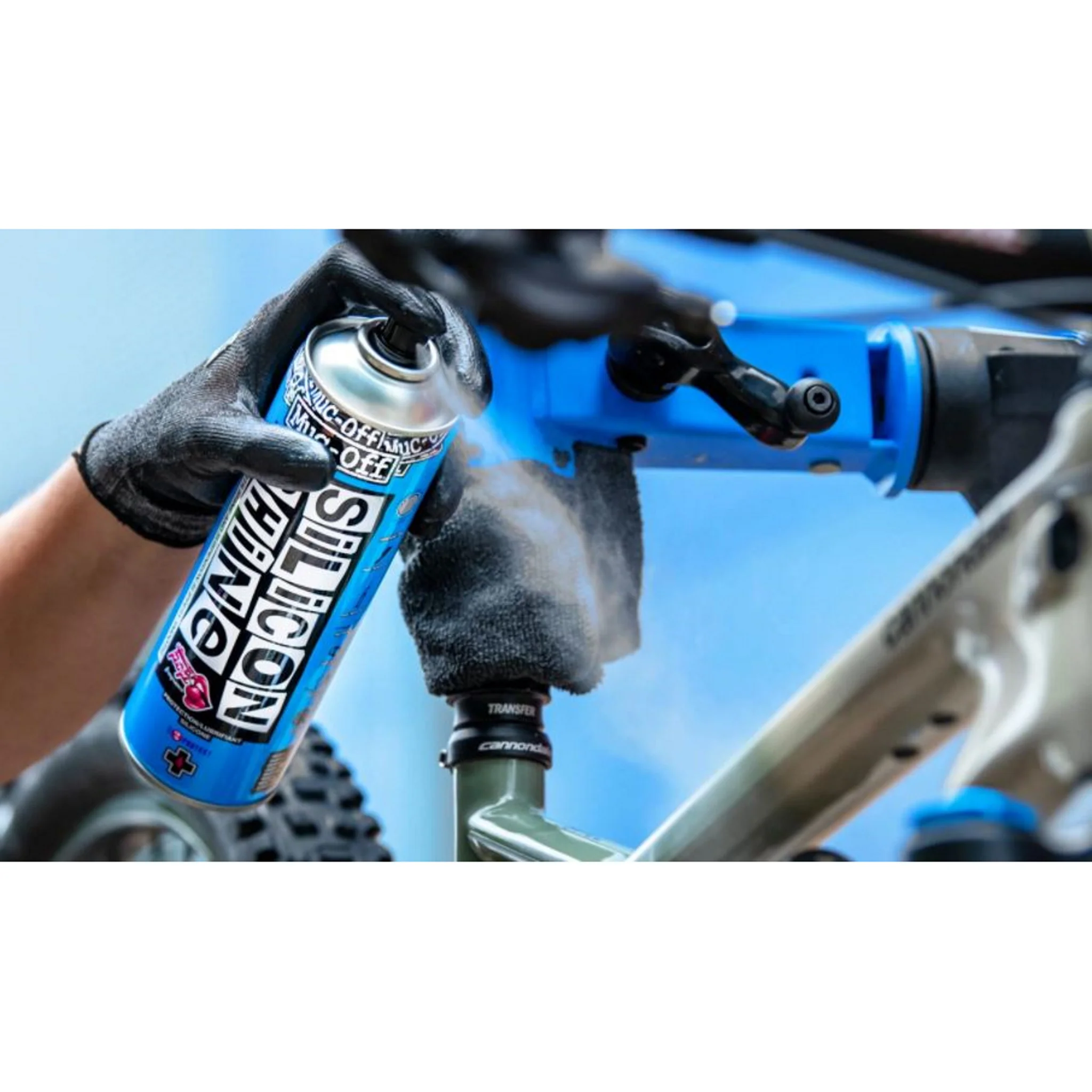 Muc-Off Protect Silicon Shine 500ml Aerosol - Image 4