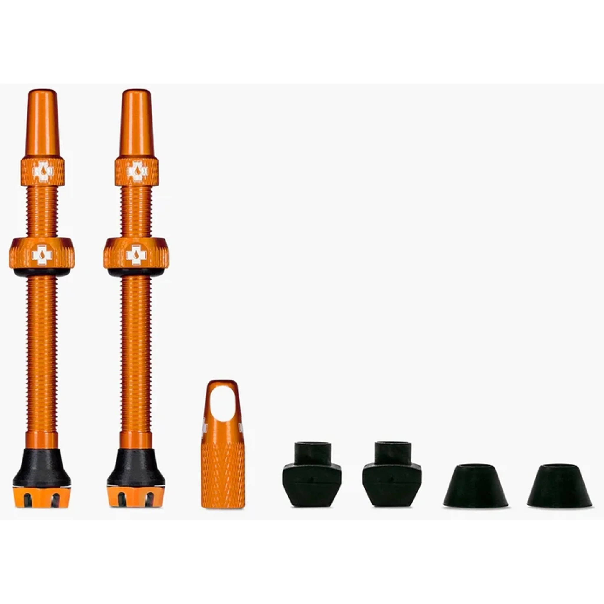 Muc-Off Tubeless Valve Kit V2 60mm Orange