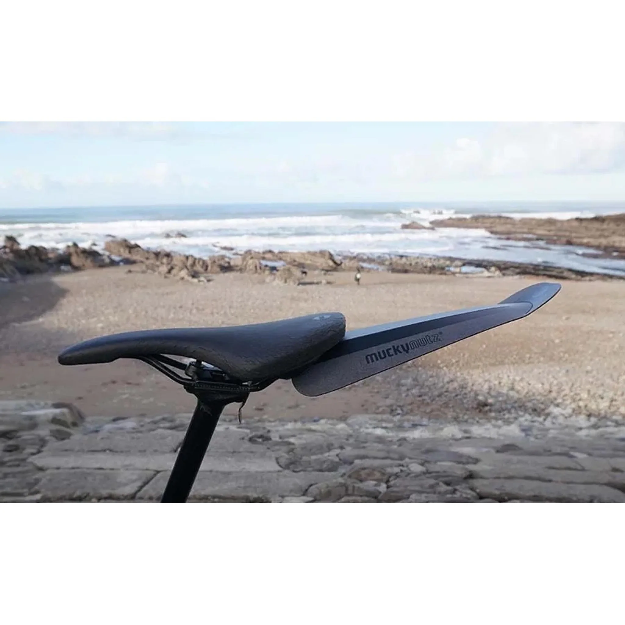 Mucky Nutz Butt Fender Saddle Mounted Rear Mudguard Black (2023) - Image 2
