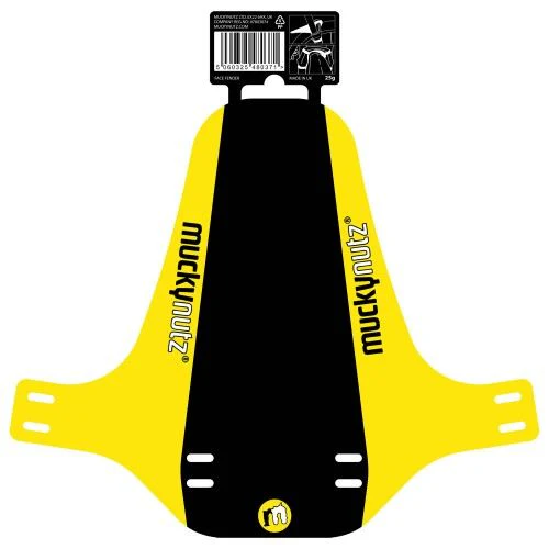 Mucky Nutz Guard Classic Face Fender Front Yellow