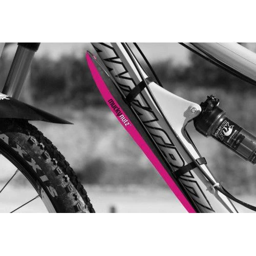 Mucky Nutz Guard Gut Fender Downtube Magenta - Image 3