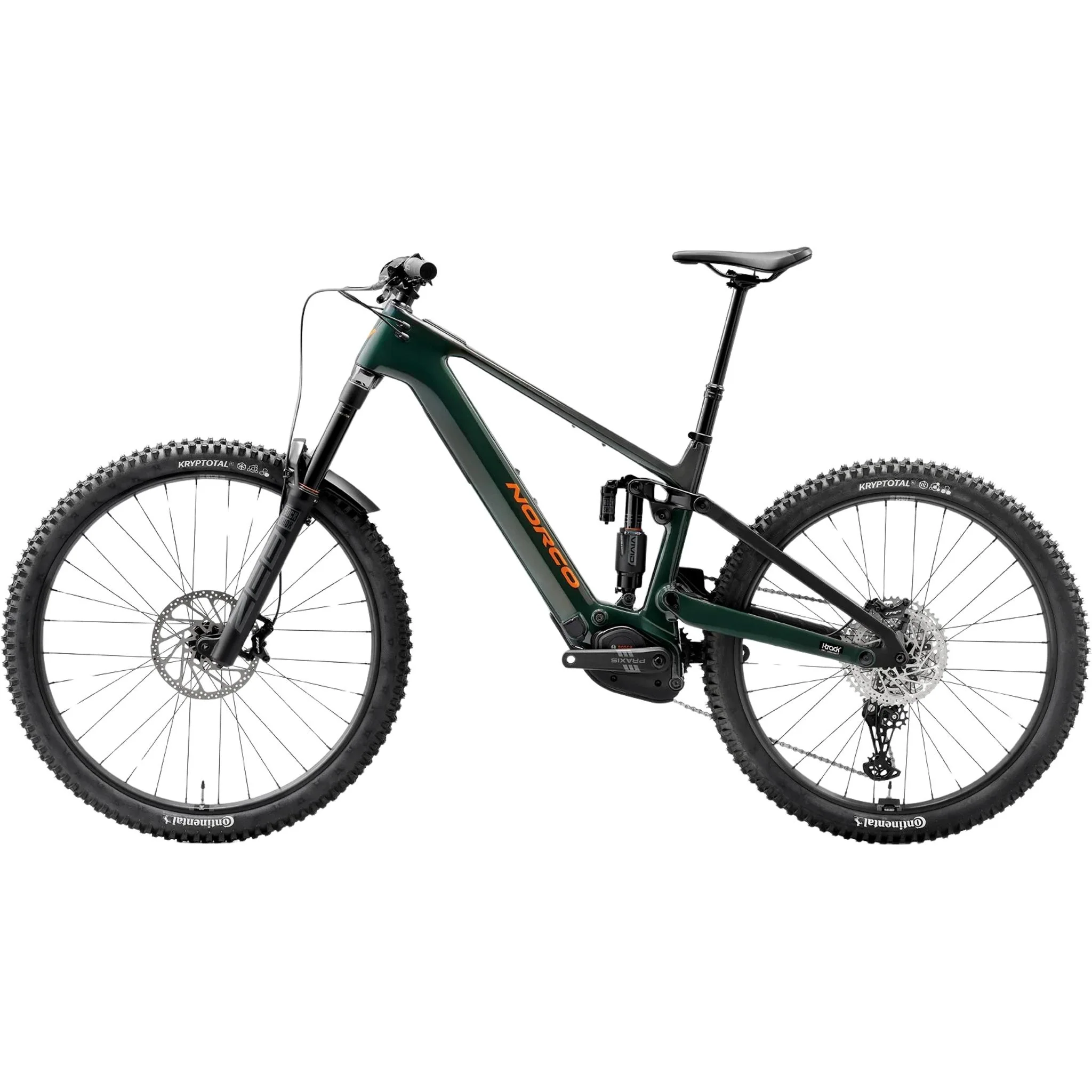 Norco Range VLT CX C2 Electric Enduro Bike Sage Slate/Raw Black - Image 3