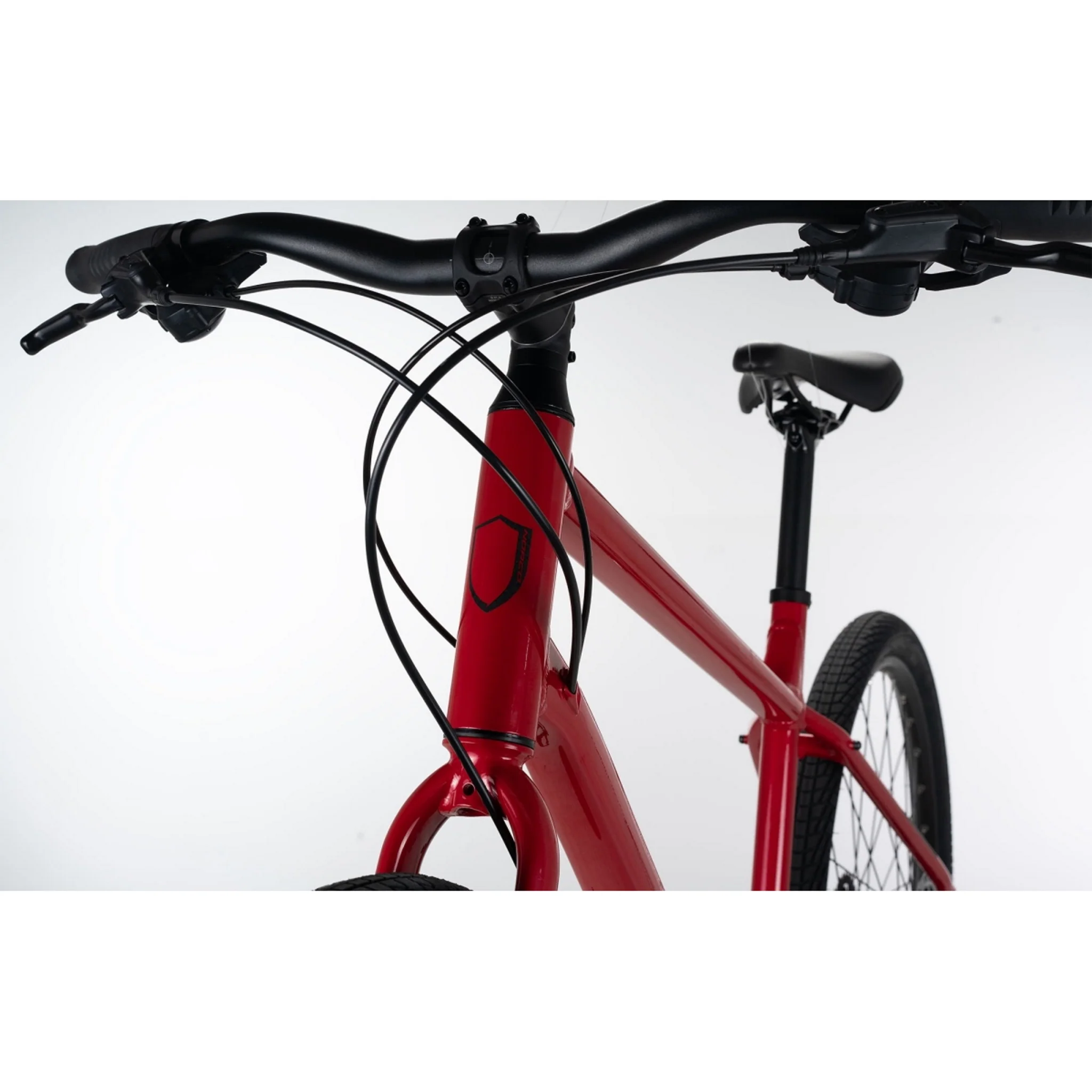 Norco Indie 3 Urban Hybrid Bike Red/Black - Image 2