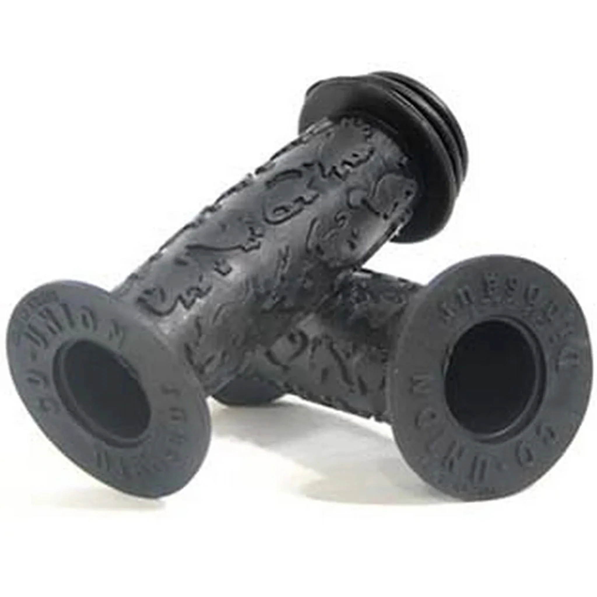 On Track Juvenile Push-On BMX Handlebar Grips Black