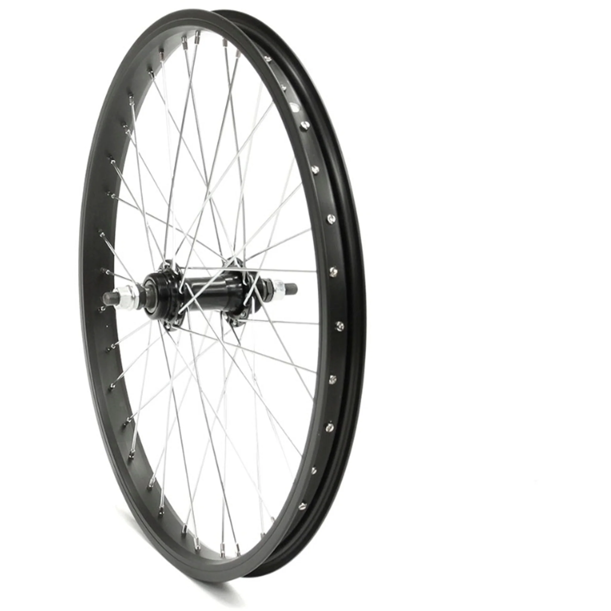 On Track Wheel 20 x 1.75" Rear Alloy Steel Single Speed Black