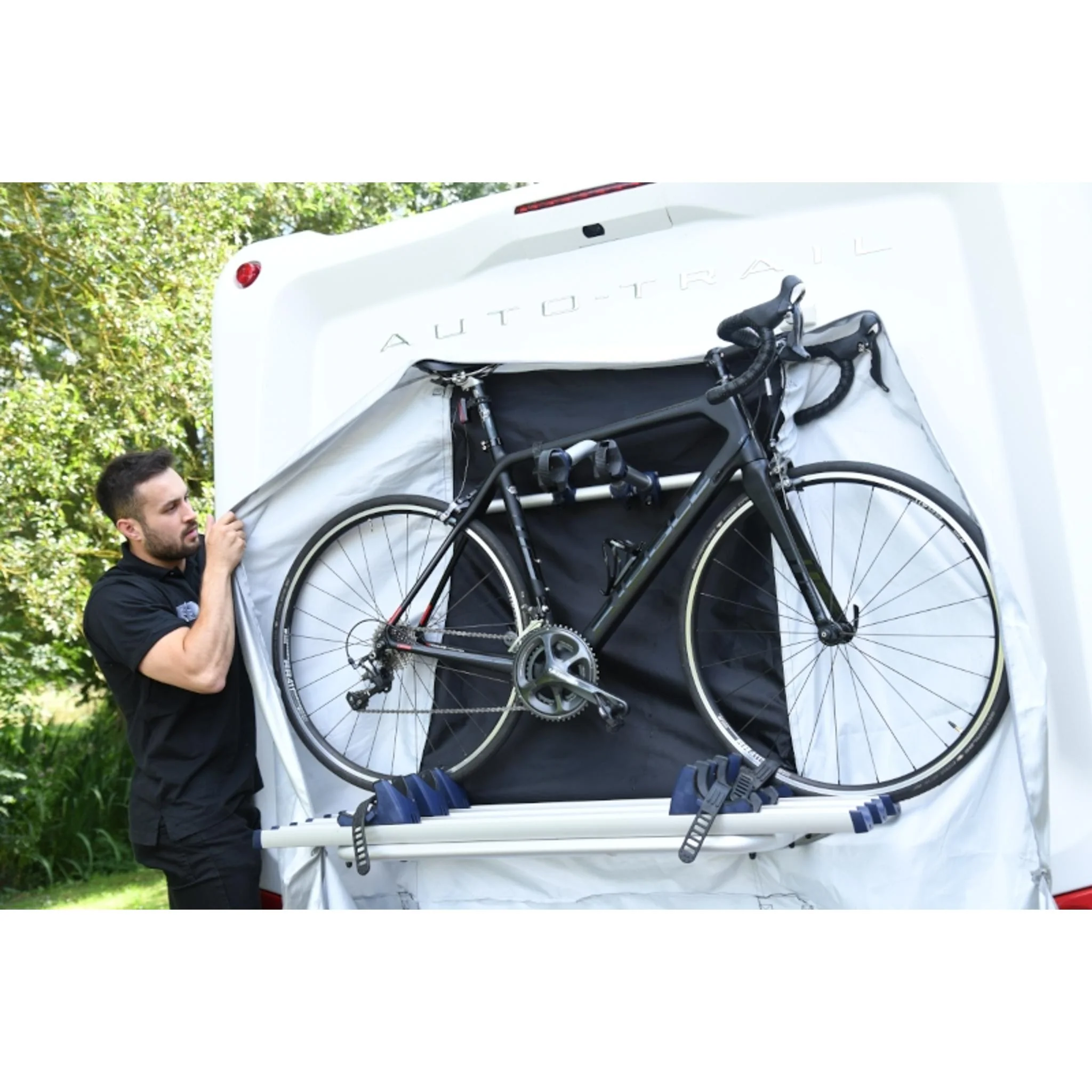 Oxford Aquatex Touring Deluxe 1-2 Bike Cover - Image 2