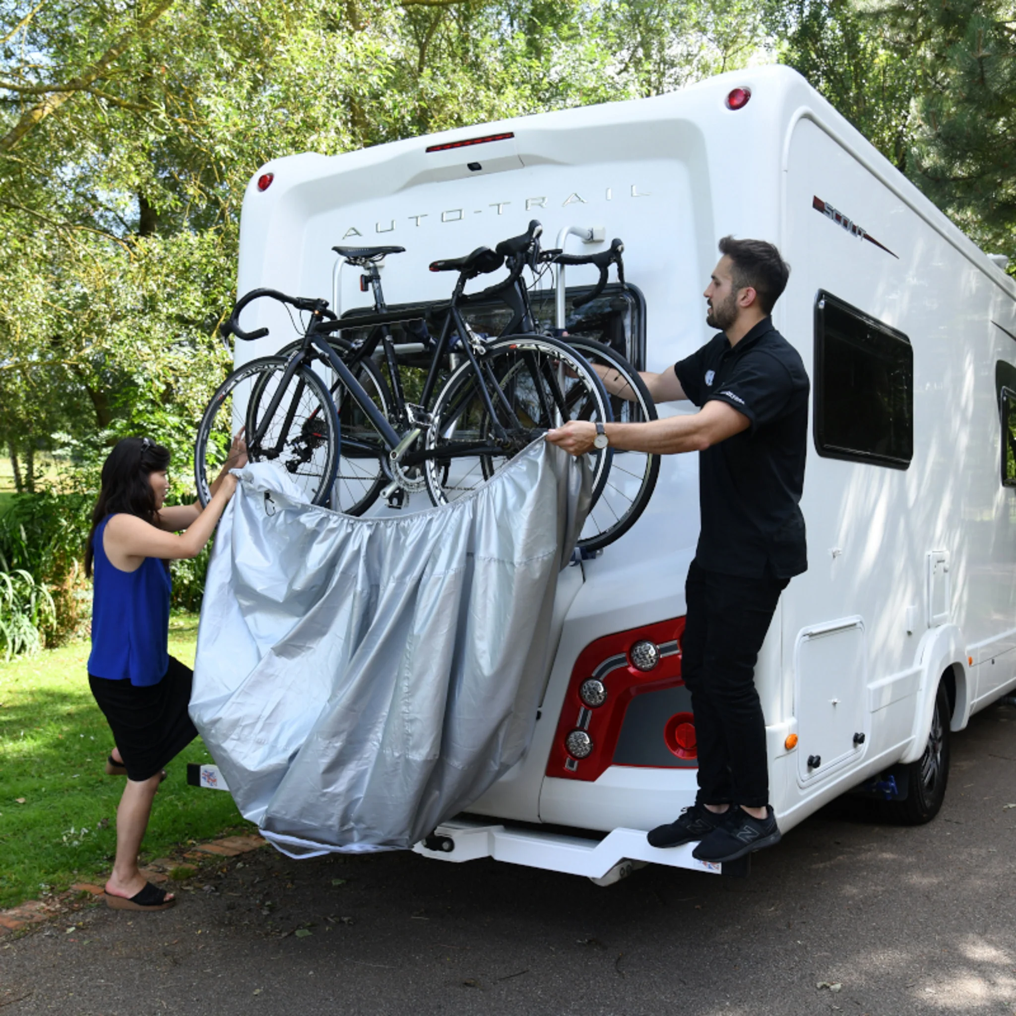Oxford Aquatex Bike Cover Touring Premium 3-4 - Image 2
