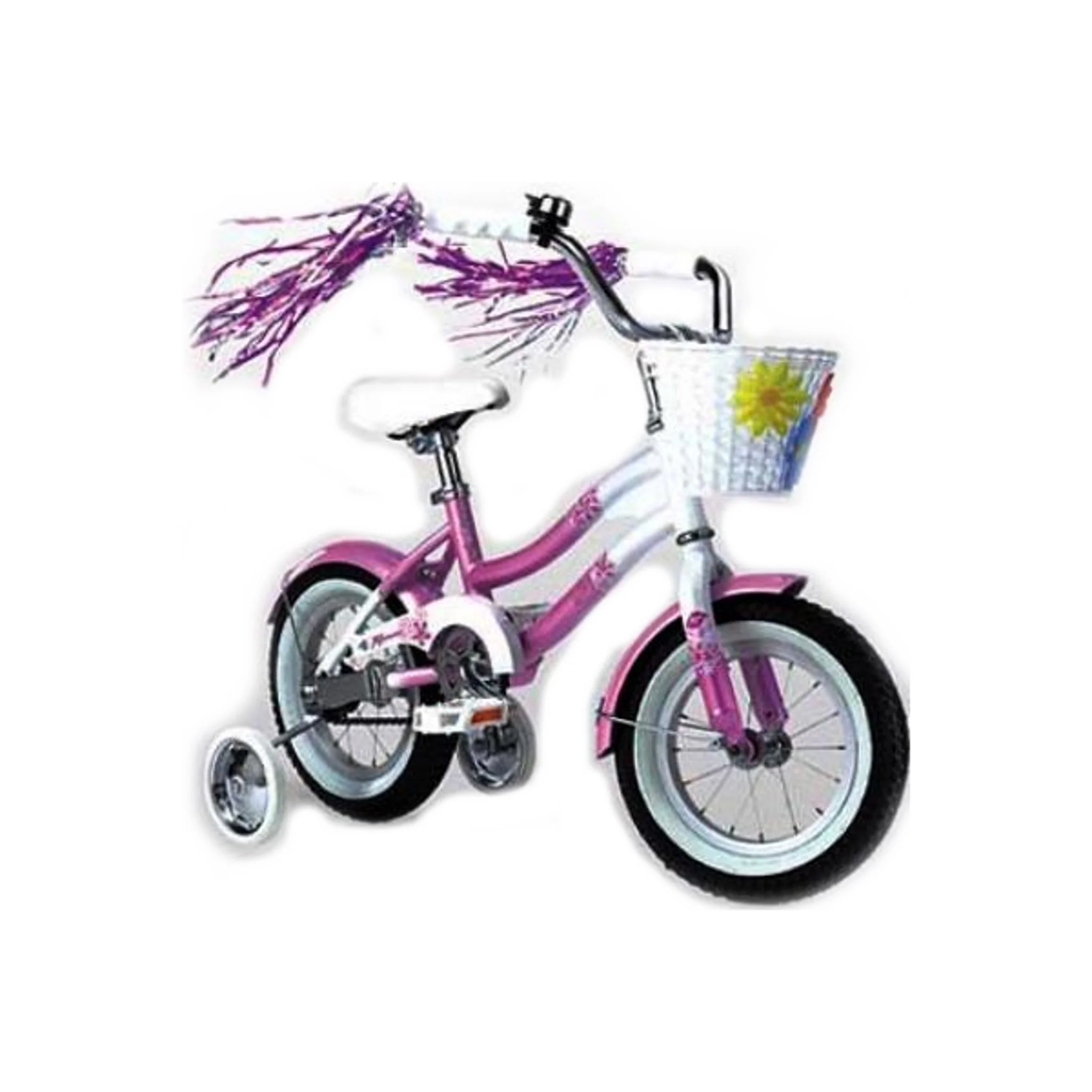 Oxford Kid’s Handlebar Streamers Pink/Silver - Image 2