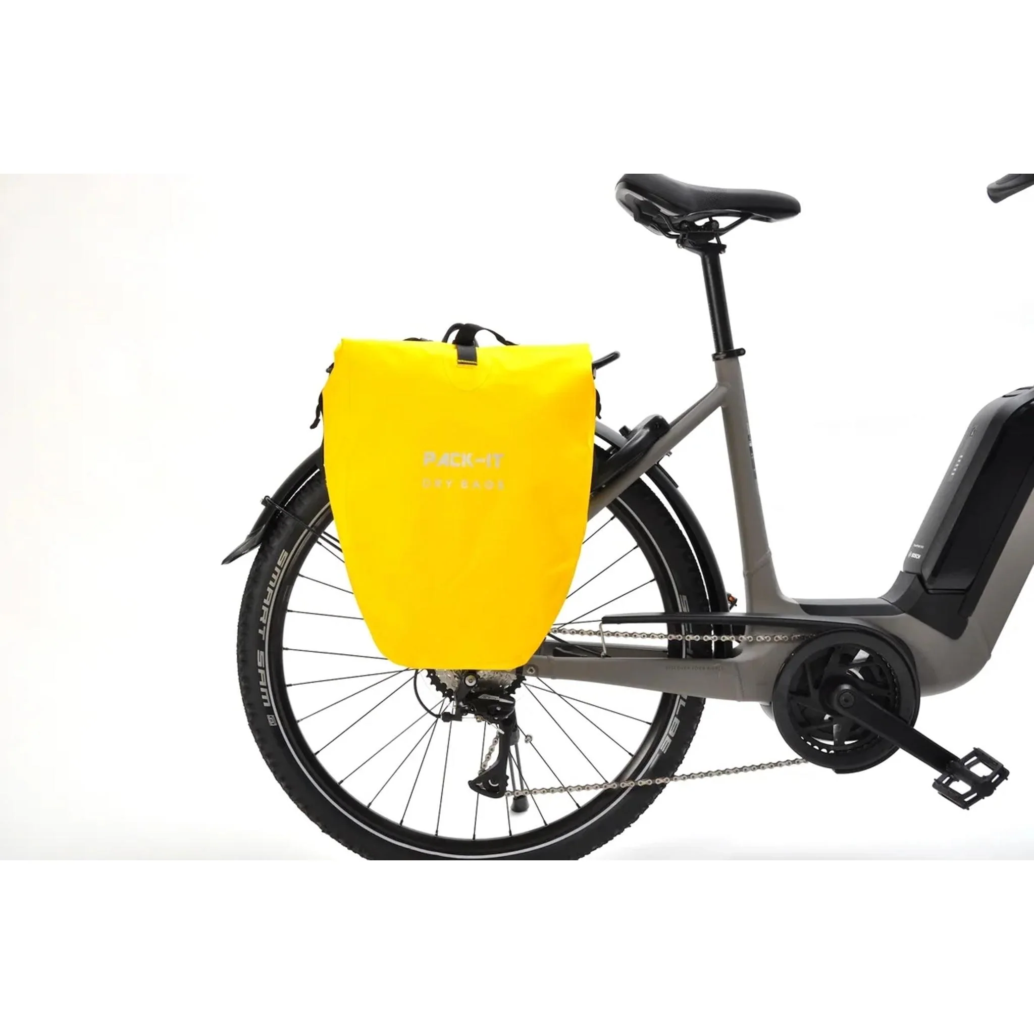 Pack-IT Drybag Waterproof Pannier 25L Yellow - Image 2