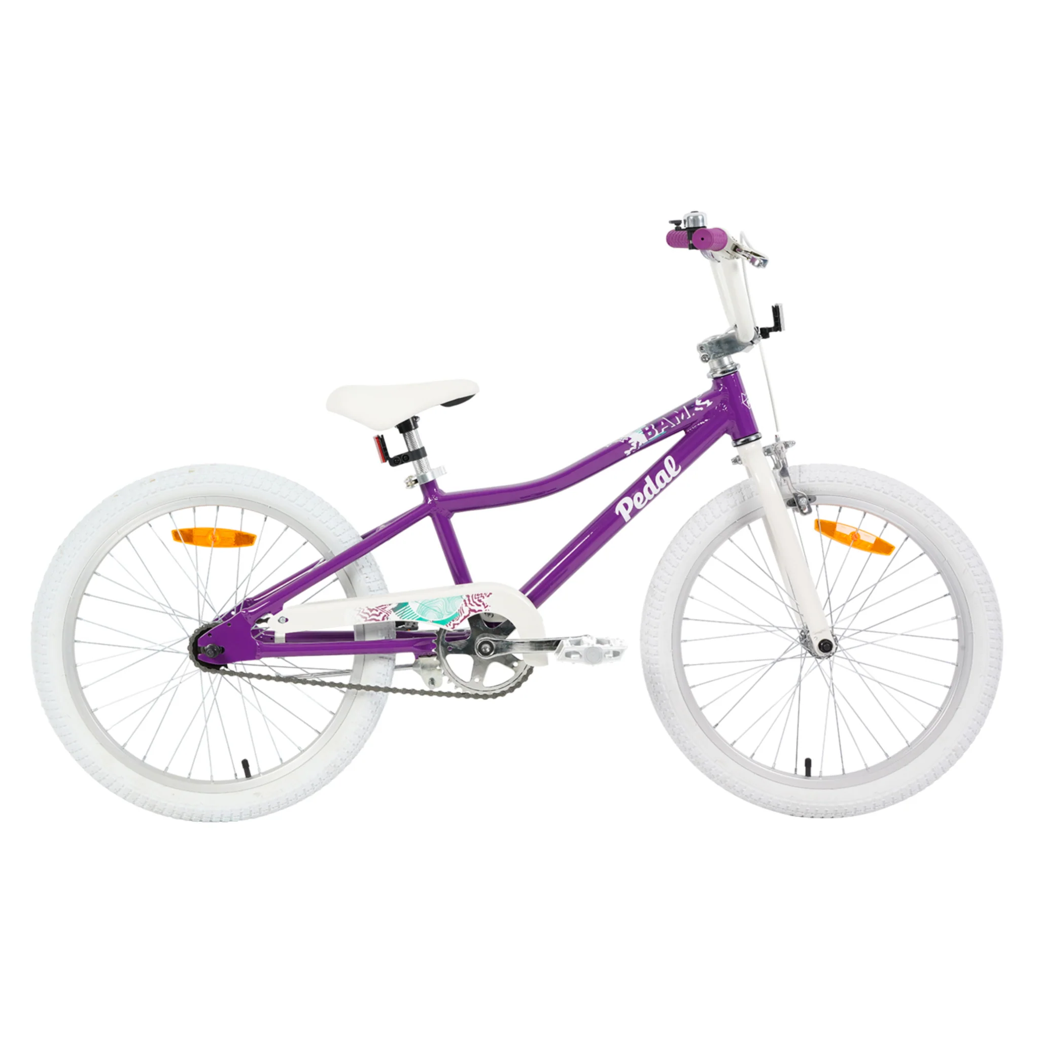 Pedal Bam Alloy 20” Kids Bike Purple - Image 2