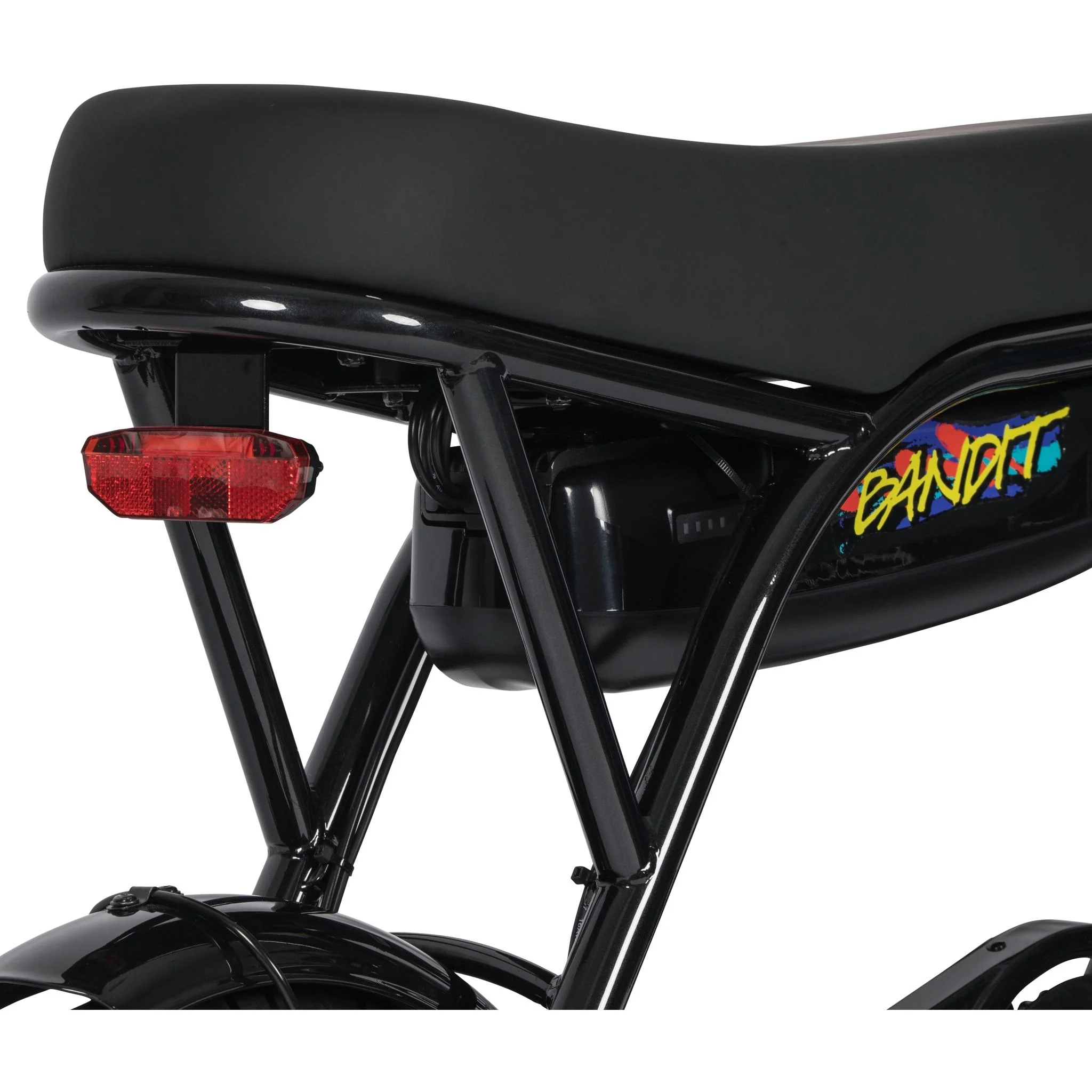 Pedal Bandit Mini 14" Electric Fat Tyre Bike Black - Image 3
