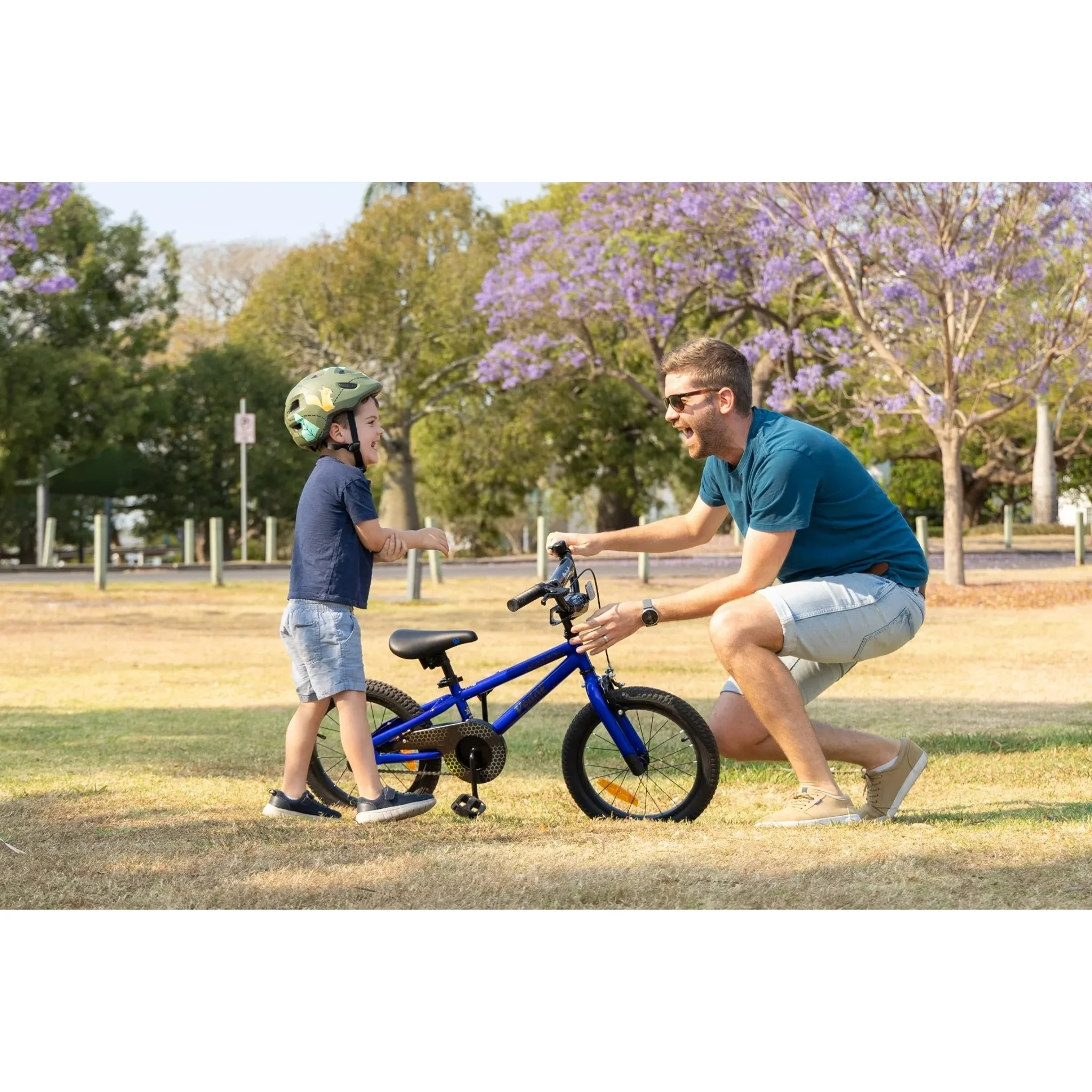 Pedal Buzz 16" Steel Kids Bike Blue - Image 2