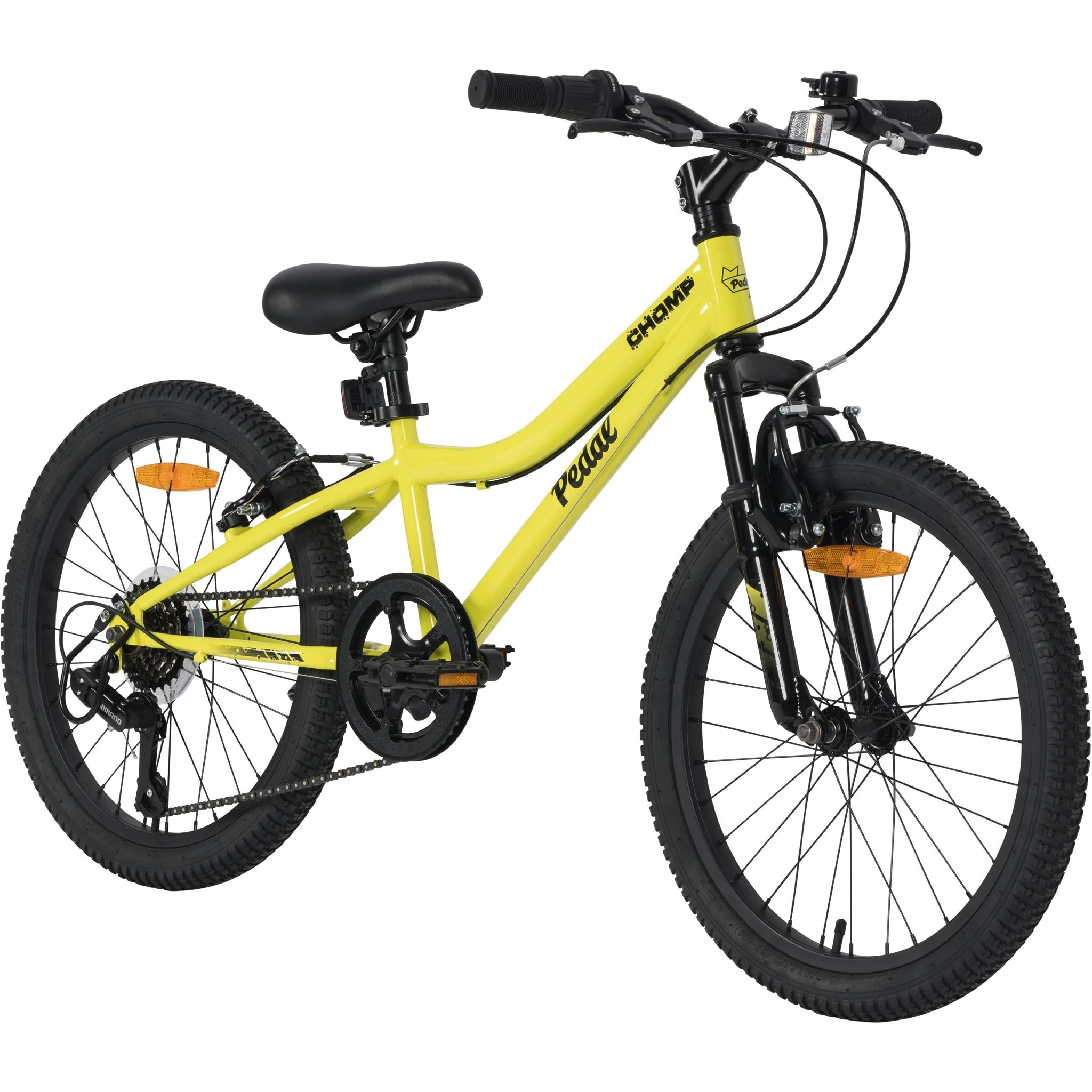 Pedal Chomp Steel 20" Kids Bike Sulphur Spring - Image 2