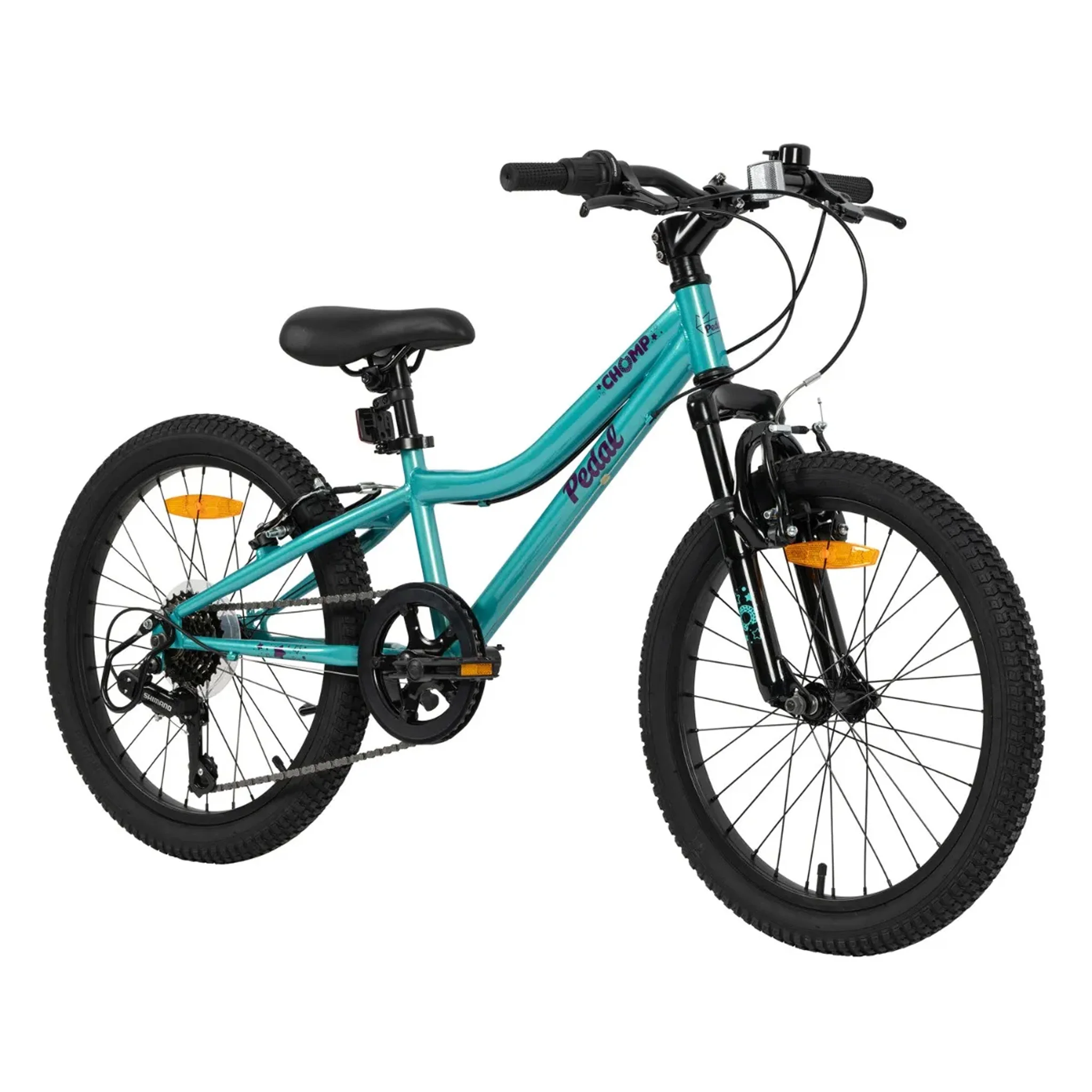 Pedal Chomp 20" Kids Turquoise - Image 2