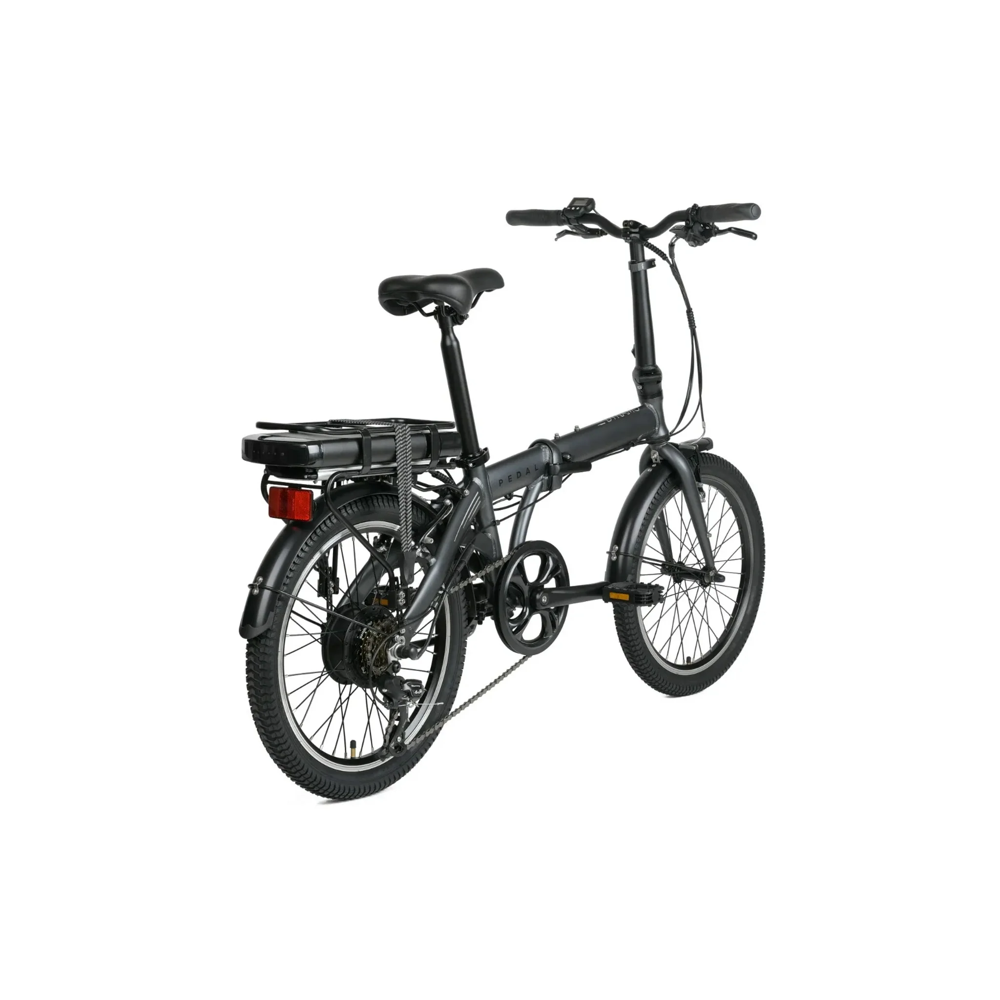 Pedal Dynamo 3 Folding Electric Bike 374Wh Battery Charcoal - Image 3