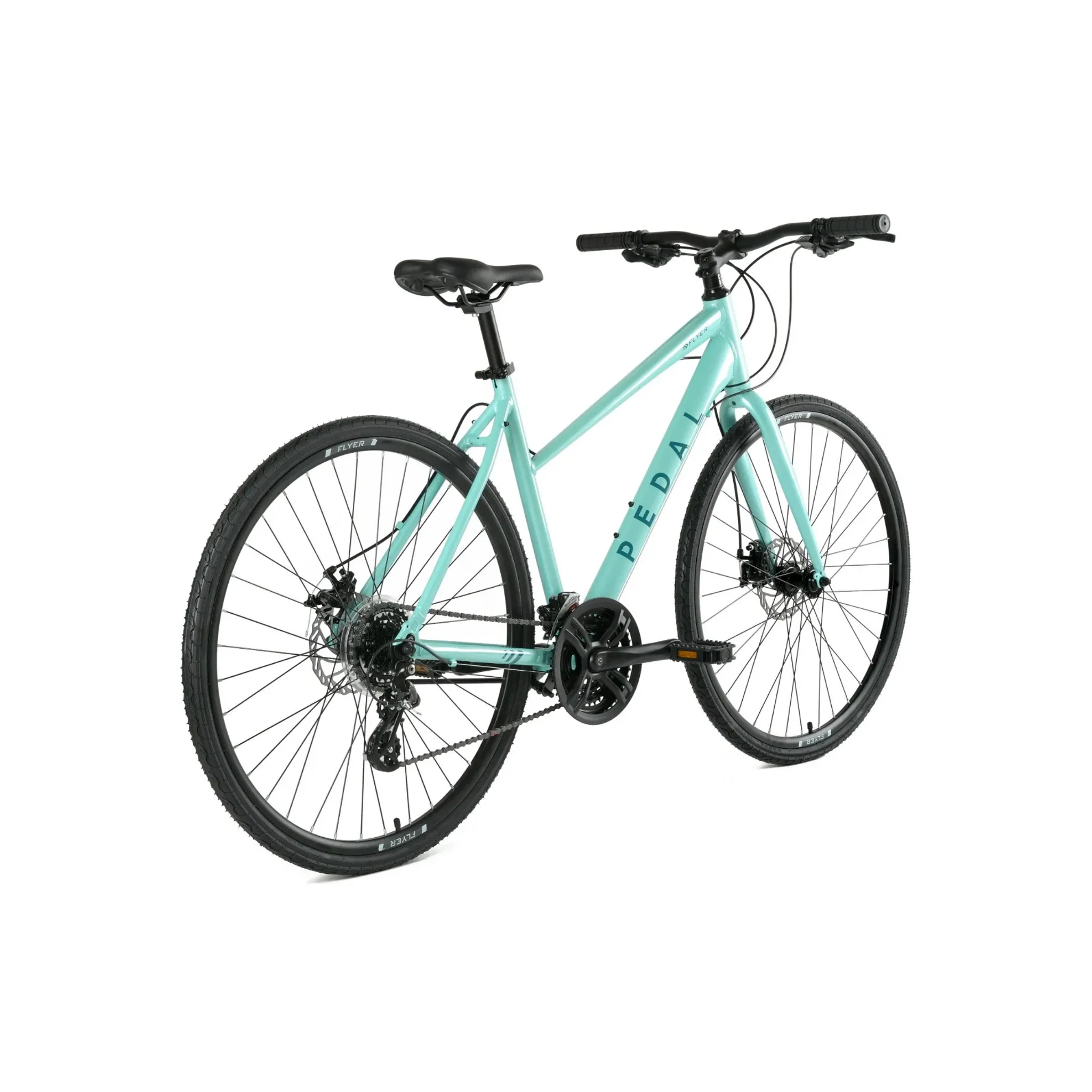 Pedal Flyer Hybrid Bike Trapeze Light Green - Image 3