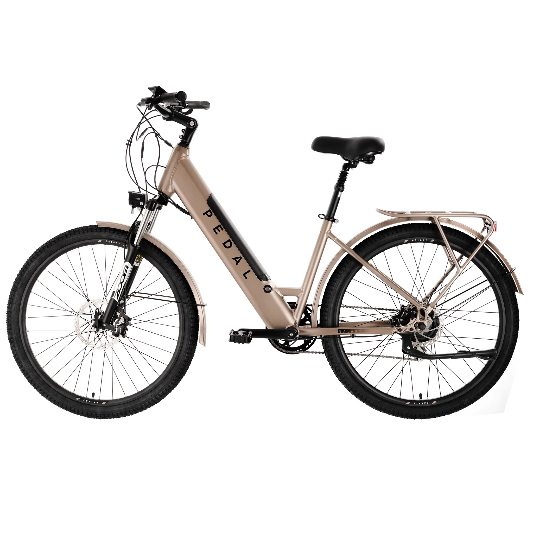Pedal Galaxy ST Electric Bike 374Wh Battery Silver - Image 3