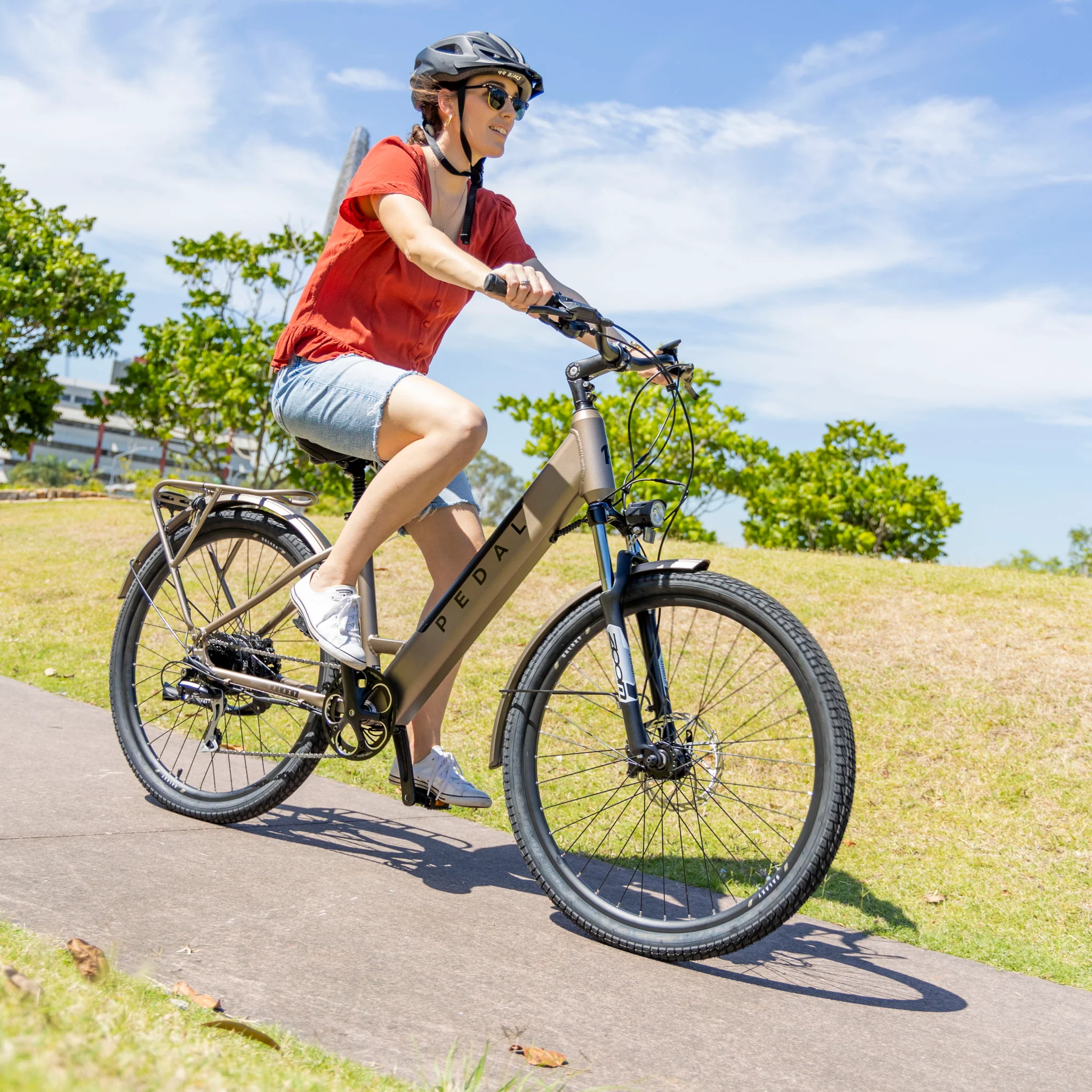Pedal Galaxy ST Electric Bike 374Wh Battery Silver - Image 5